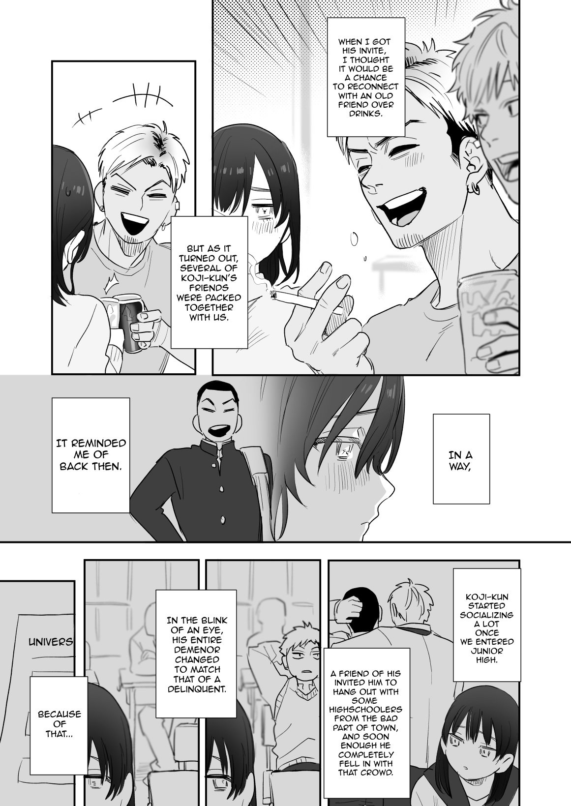 〇sen-yen de Oppai Misete [Oniben Katze] - Chapter 1 — Page 8
