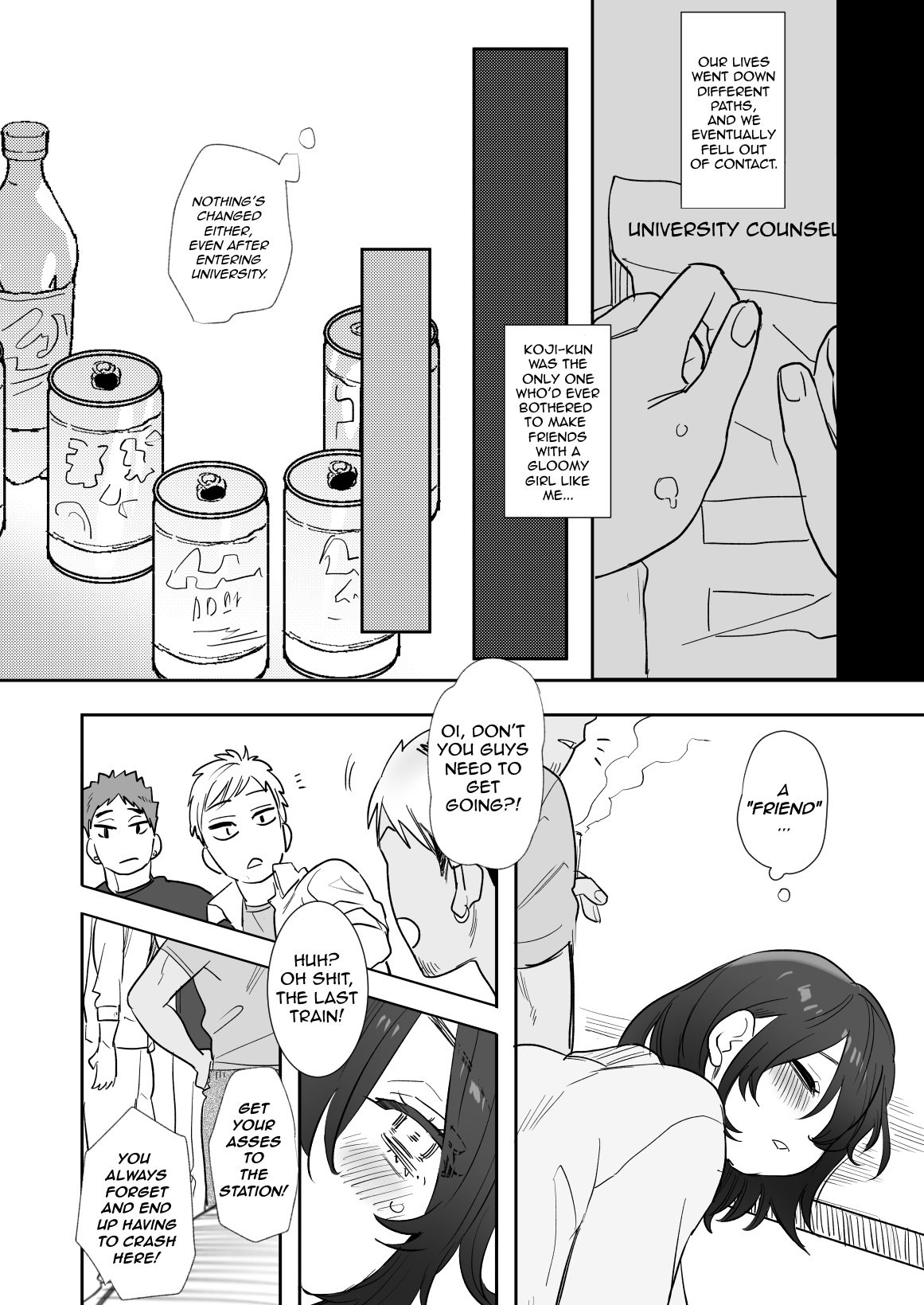 〇sen-yen de Oppai Misete [Oniben Katze] - Chapter 1 — Page 9