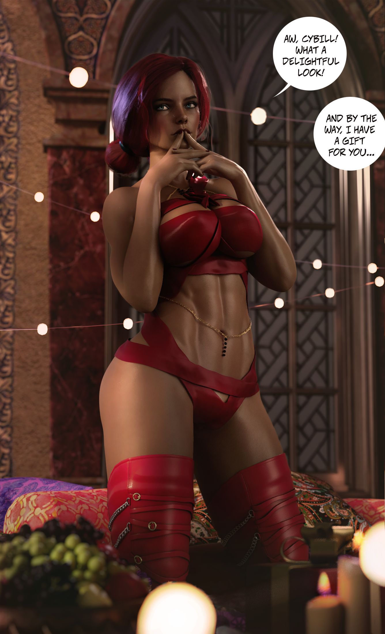 Your Jingle Bells Are Driving Me Crazy (The Witcher) [Ashley Sugar] - Chapter 1 — Page 14
