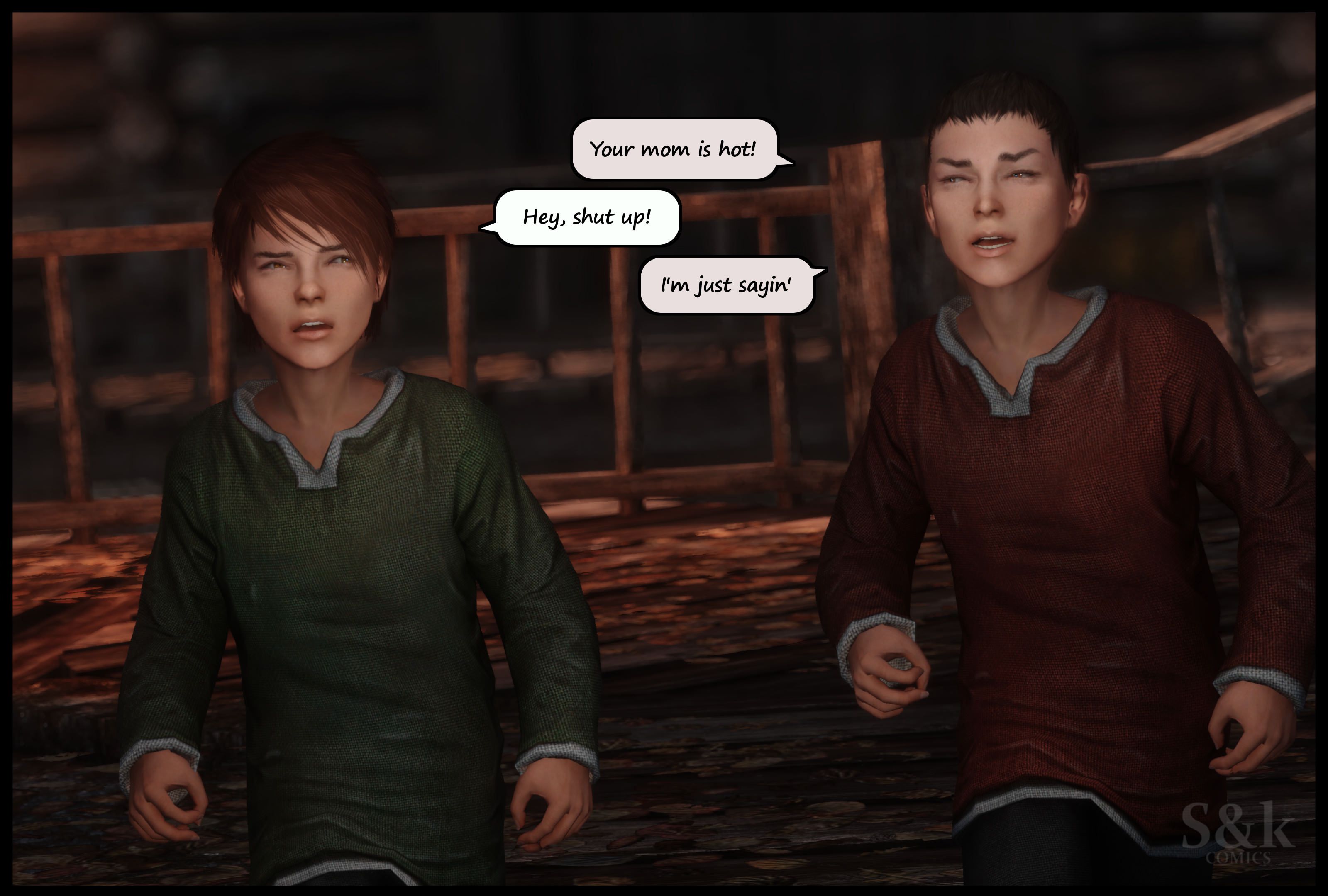 A Mother’s Oath (The Elder Scrolls V: Skyrim) [SKComics] - Chapter 4 — Page 122