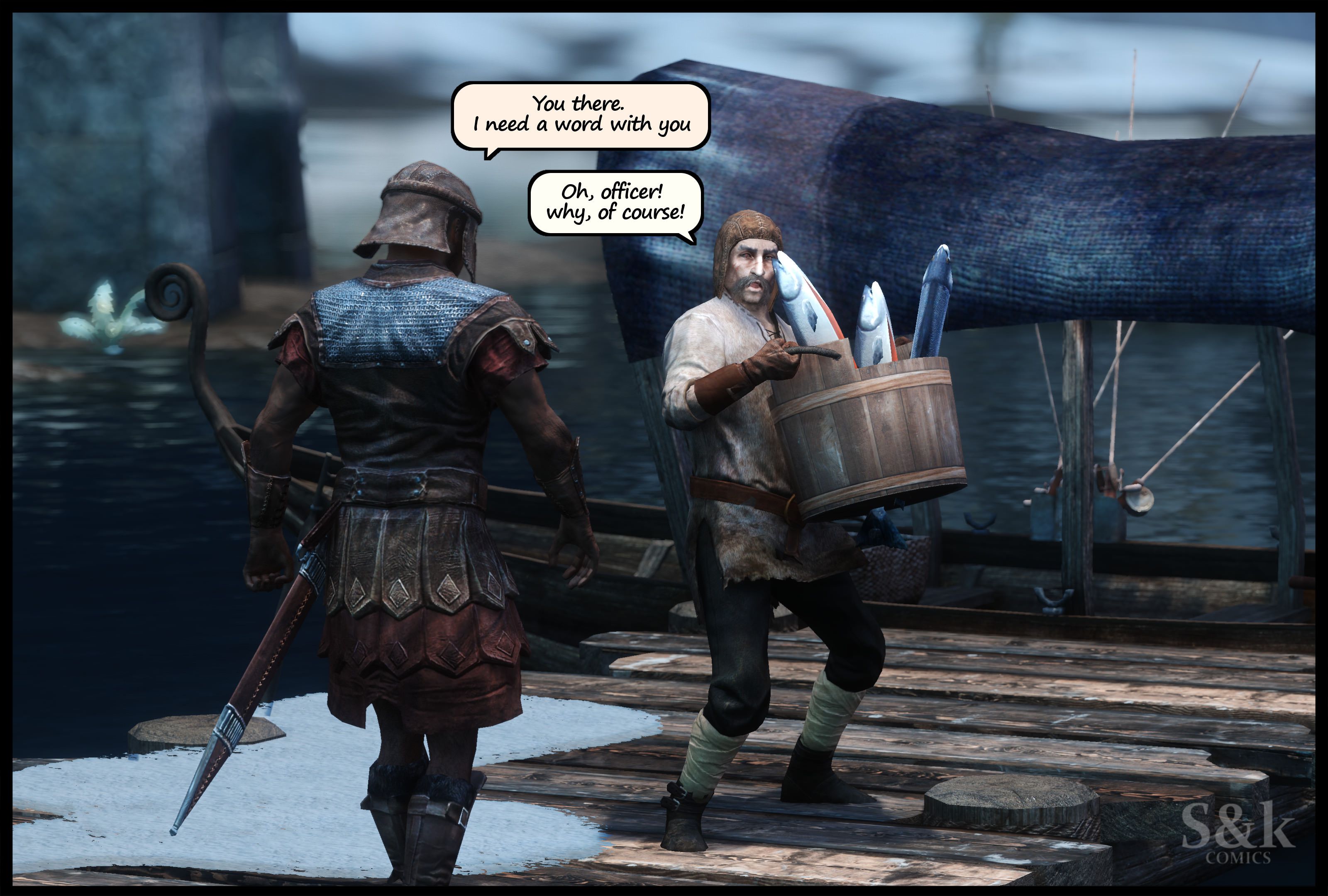 A Mother’s Oath (The Elder Scrolls V: Skyrim) [SKComics] - Chapter 4 — Page 4