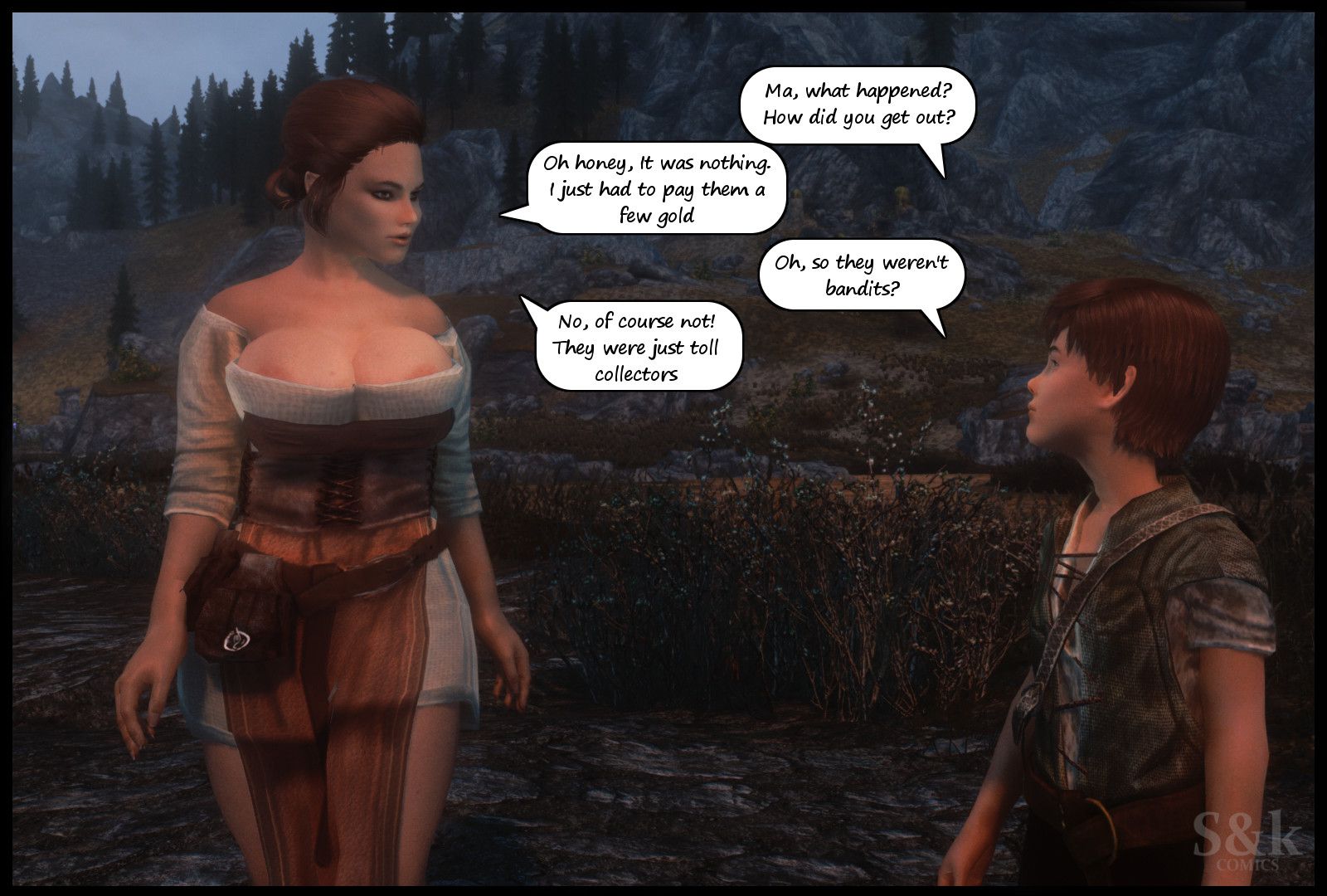 A Mother’s Oath (The Elder Scrolls V: Skyrim) [SKComics] - Chapter 1 — Page 110