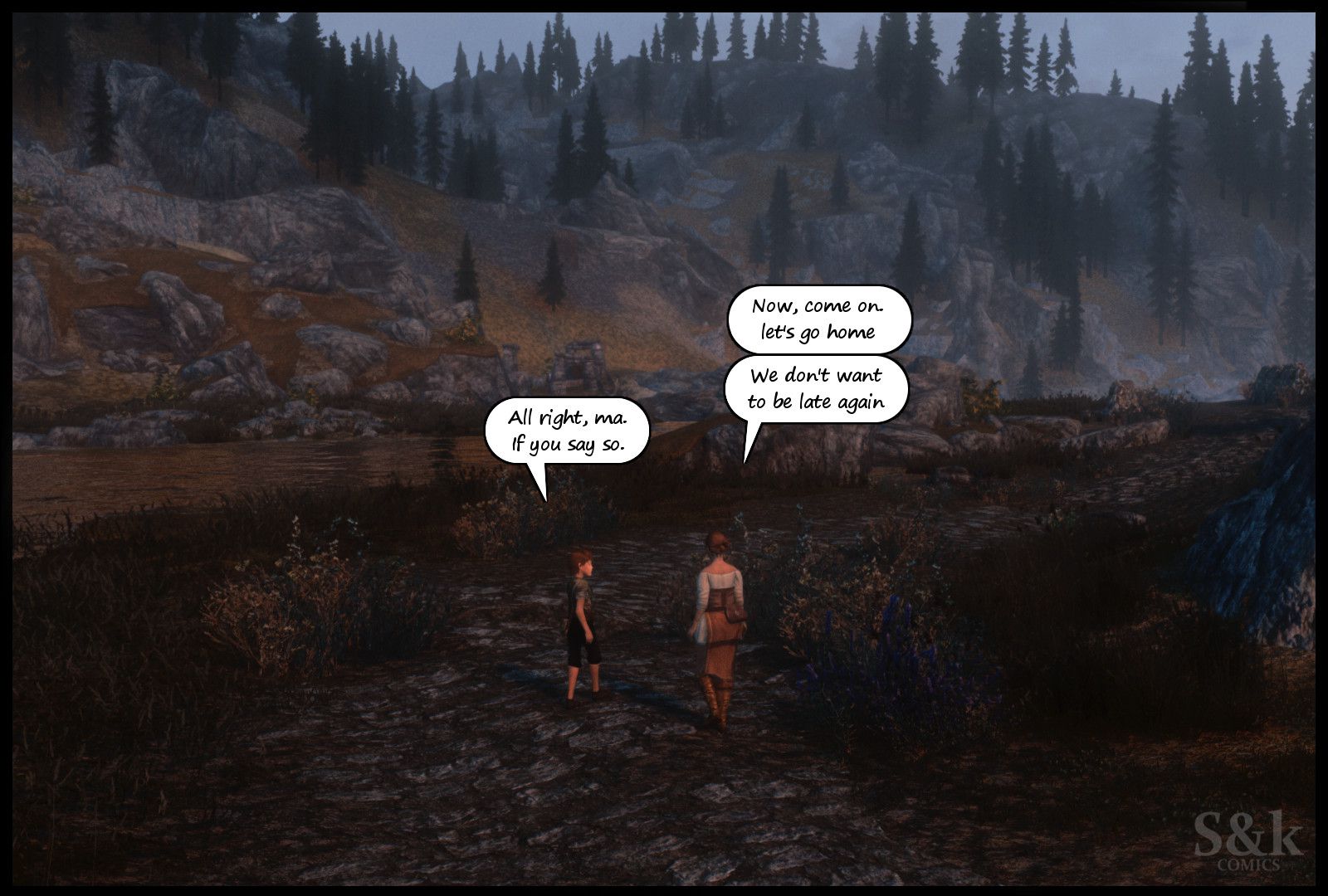 A Mother’s Oath (The Elder Scrolls V: Skyrim) [SKComics] - Chapter 1 — Page 111