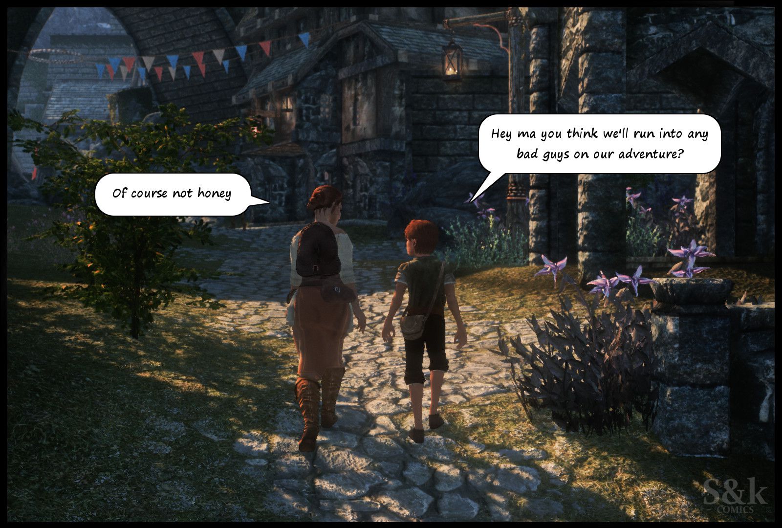 A Mother’s Oath (The Elder Scrolls V: Skyrim) [SKComics] - Chapter 1 — Page 31