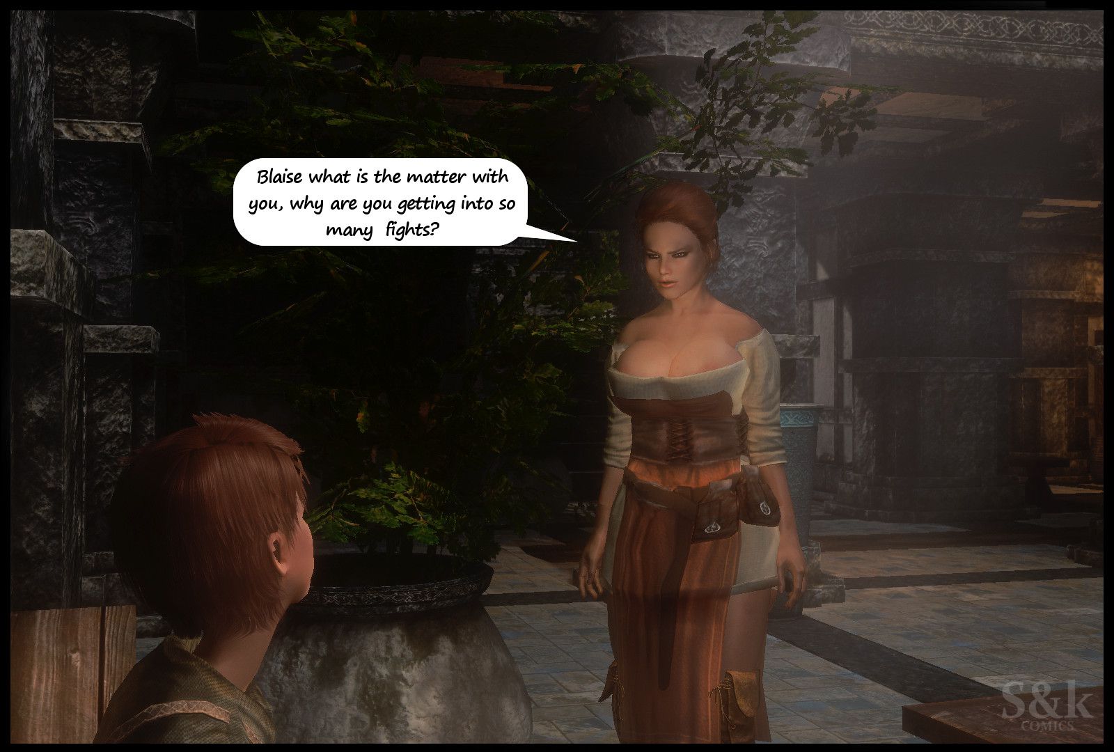 A Mother’s Oath (The Elder Scrolls V: Skyrim) [SKComics] - Chapter 1 — Page 35