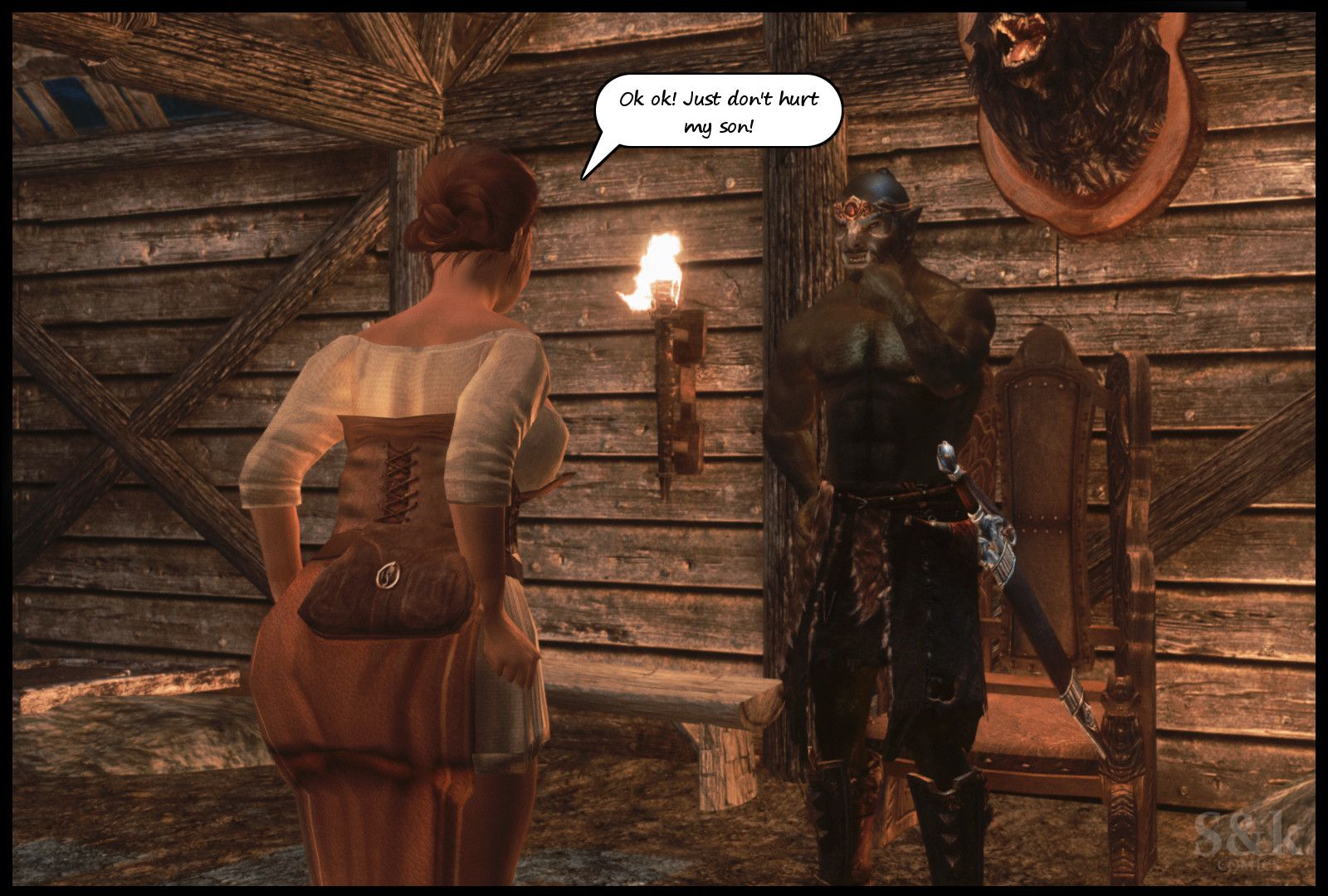 A Mother’s Oath (The Elder Scrolls V: Skyrim) [SKComics] - Chapter 1 — Page 93
