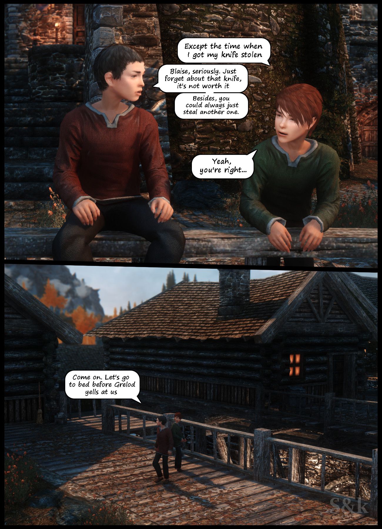 A Mother’s Oath (The Elder Scrolls V: Skyrim) [SKComics] - Chapter 3 — Page 92