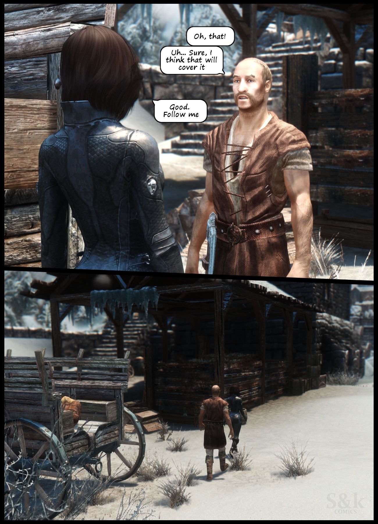 Khajitwoman (The Elder Scrolls V: Skyrim) [SKComics] - Chapter 3 — Page 34