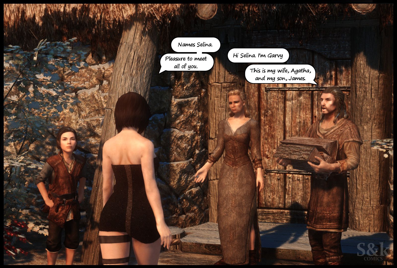 Khajitwoman (The Elder Scrolls V: Skyrim) [SKComics] - Chapter 2 — Page 57