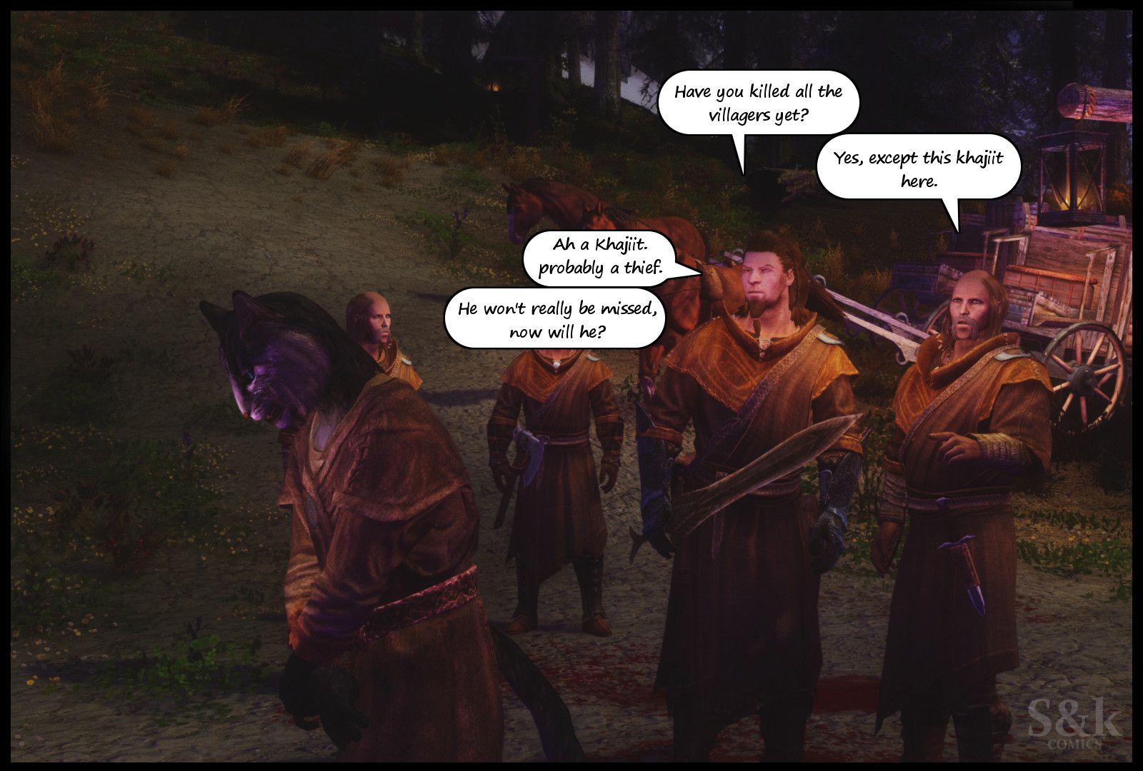 Khajitwoman (The Elder Scrolls V: Skyrim) [SKComics] - Chapter 1 — Page 33