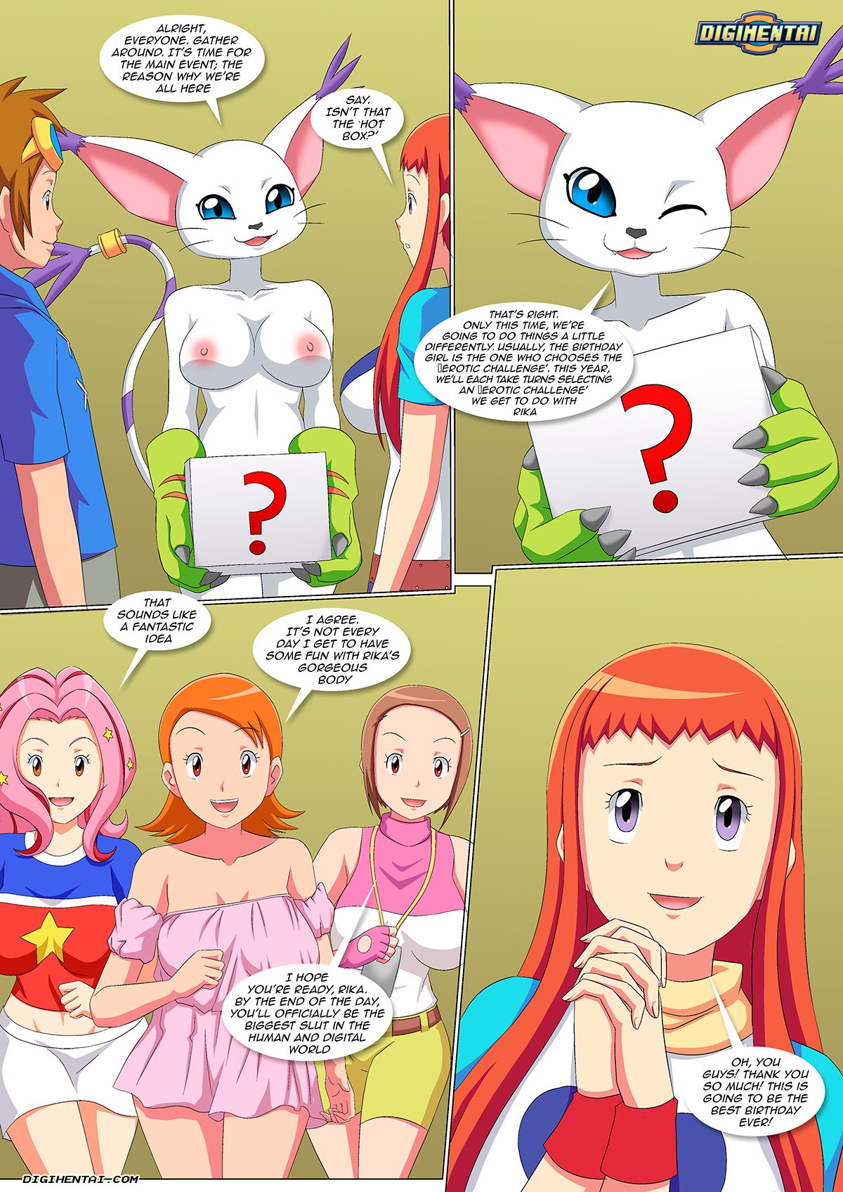 Happy Birthday Rika (Digimon) [Palcomix] - Chapter 2 — Page 8