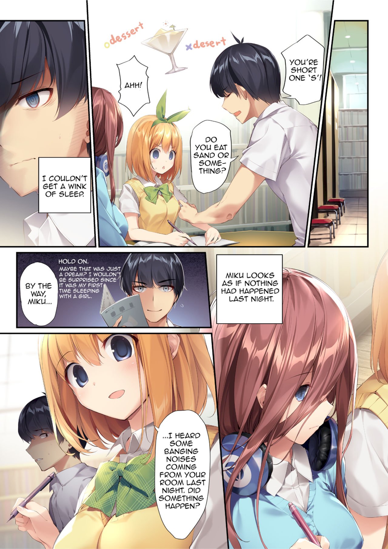 A Book Where Miku Has It Her Way (The Quintessential Quintuplets) [Karory] - Chapter 1 — Page 15
