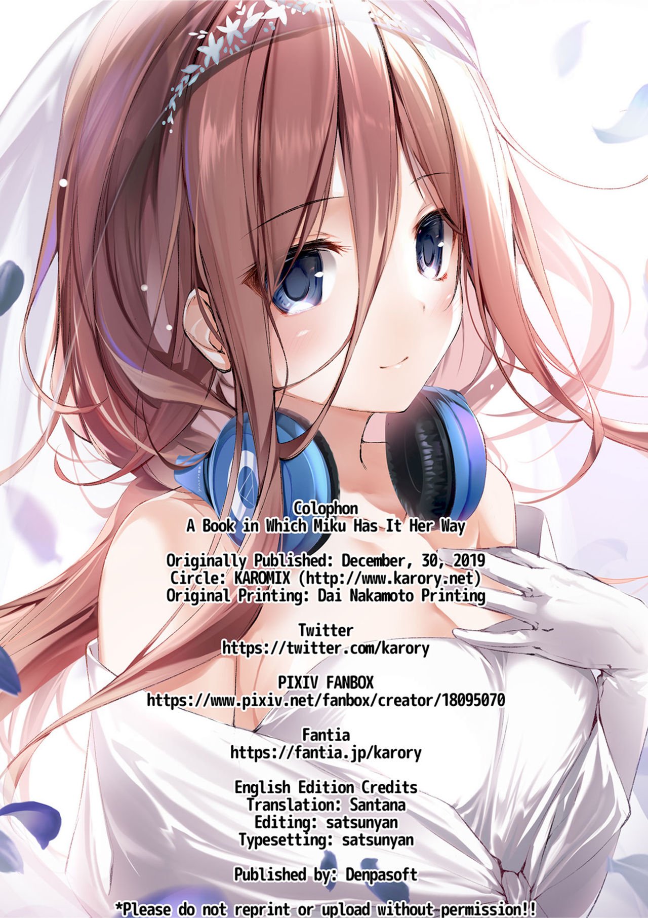 A Book Where Miku Has It Her Way (The Quintessential Quintuplets) [Karory] - Chapter 1 — Page 30