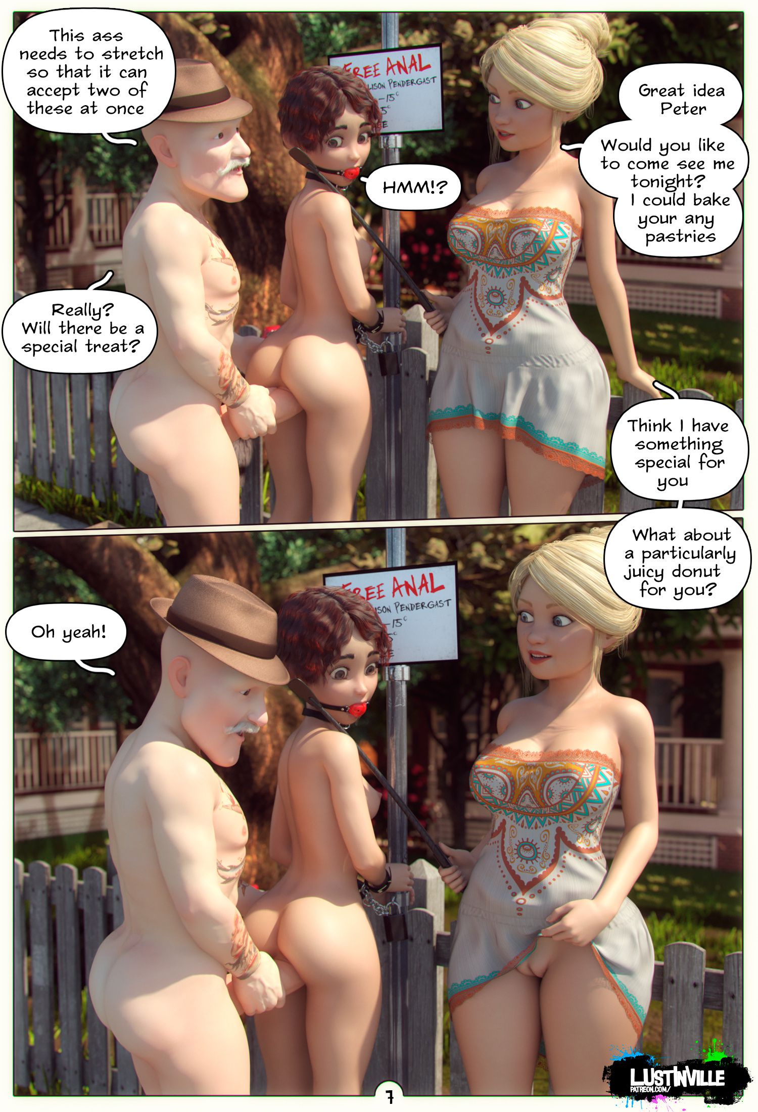 LustInVille [Ugaromix] - Chapter 3.5 — Page 7