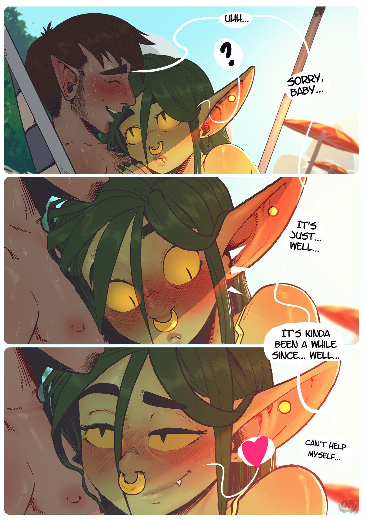Beach Day In Xhorhas [OrcBarbies] - Chapter 1 — Page 4