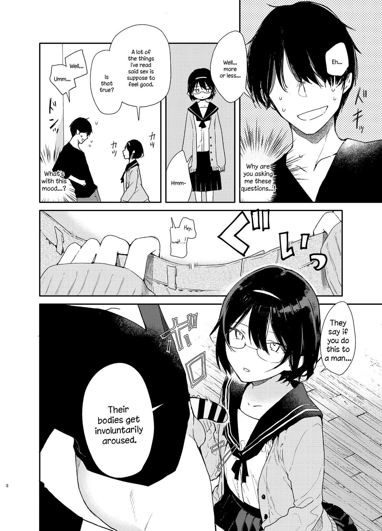 Intellectual Literature Beautiful Girl And Studying ♥ Ecchi [Mutou Koucha] - Chapter 1 — Page 8