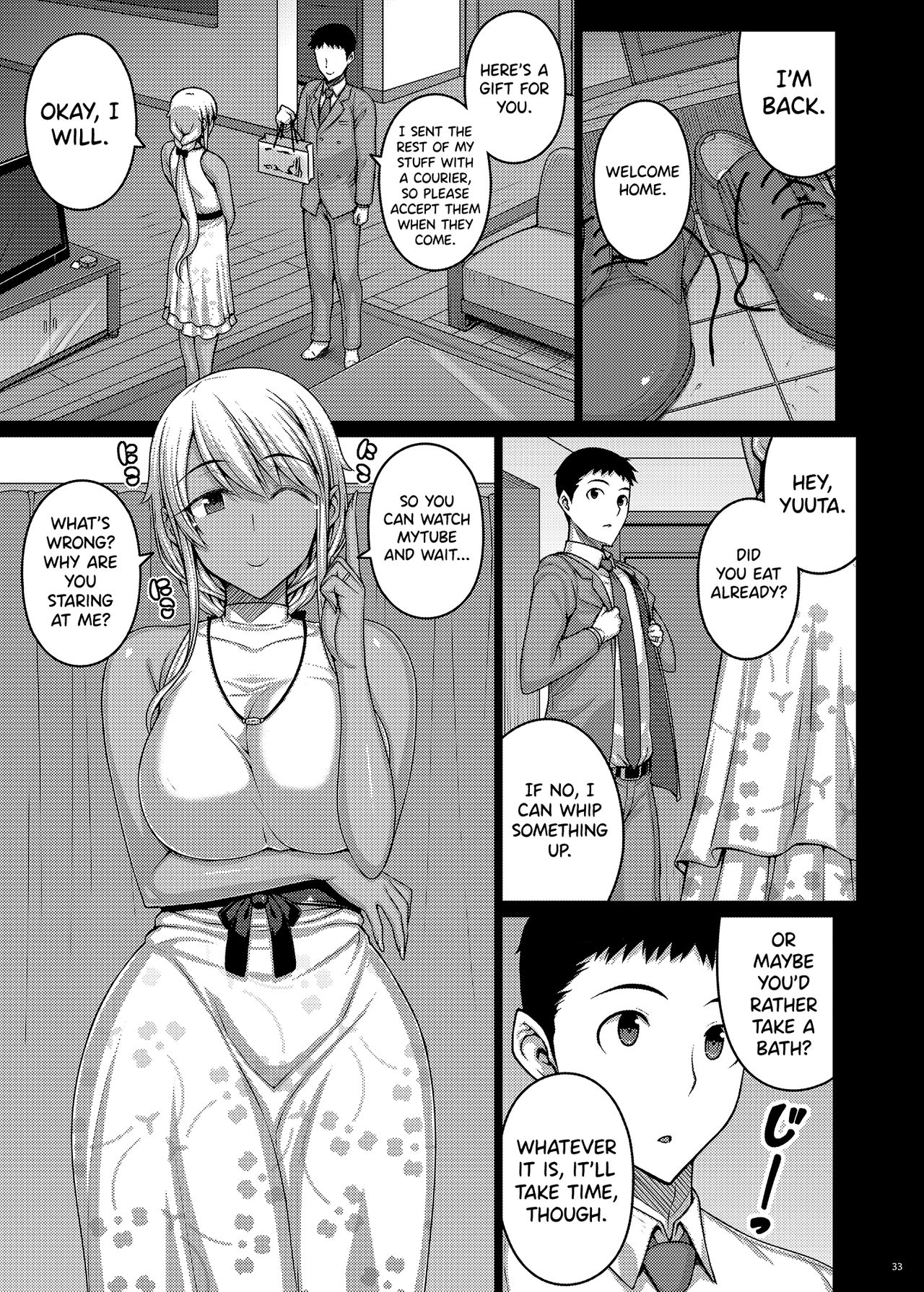 Tsumareta Ikoku no Hana [Darabuchi] - Chapter 3 — Page 32