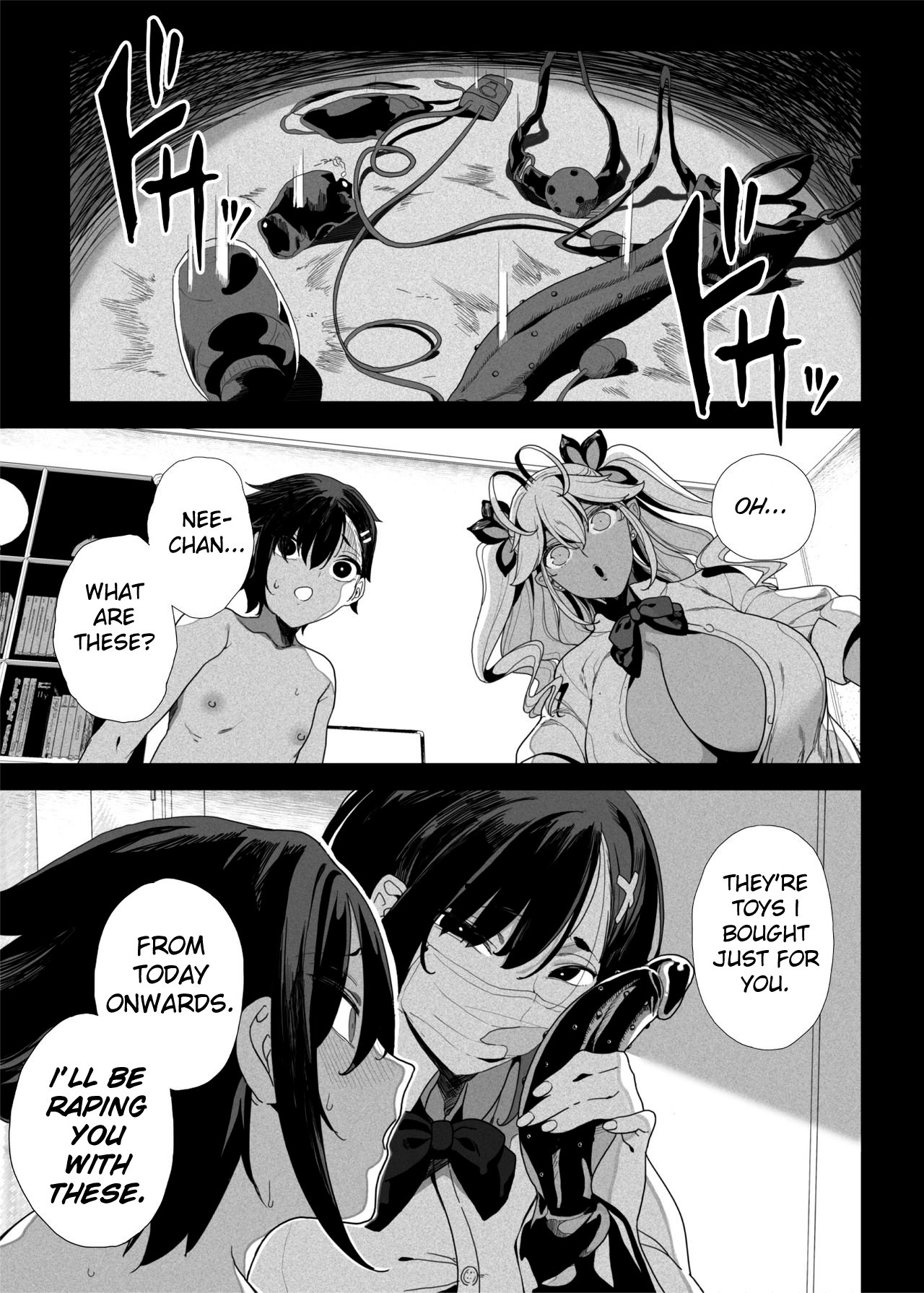 I Want To Make My Cheeky Younger Brother Submit To Me Using Sex Toys [Kamaboko] - Chapter 1 — Page 36