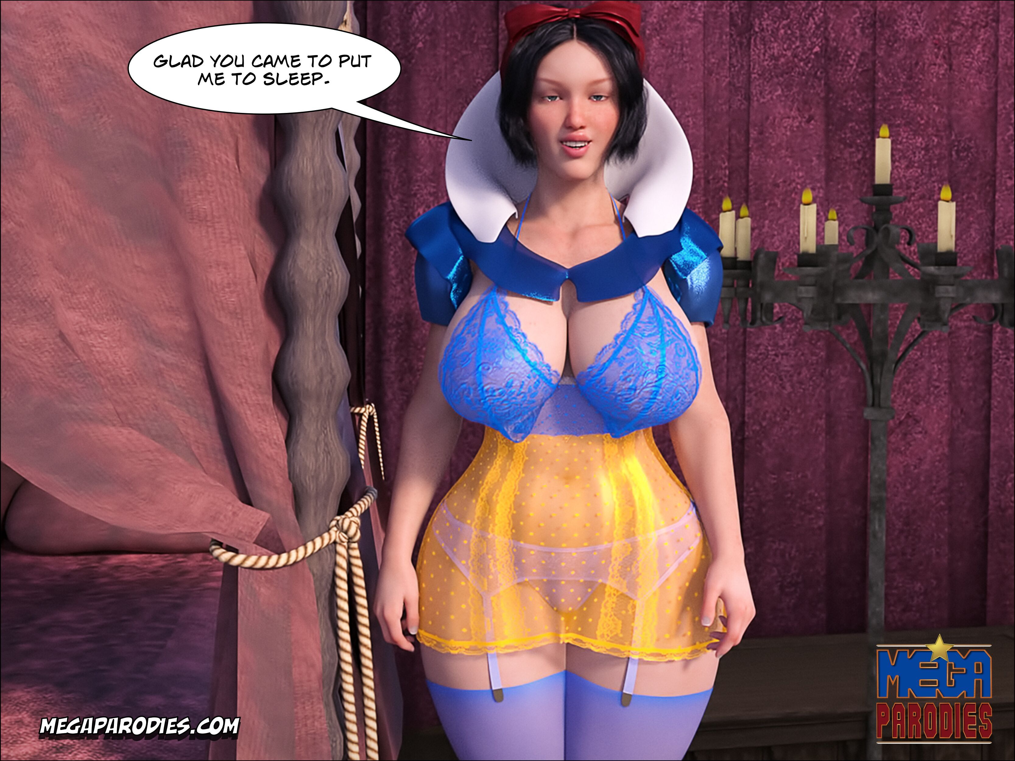 Snow White (Snow White And The Seven Dwarfs) [MegaParodies] - Chapter 1 — Page 29