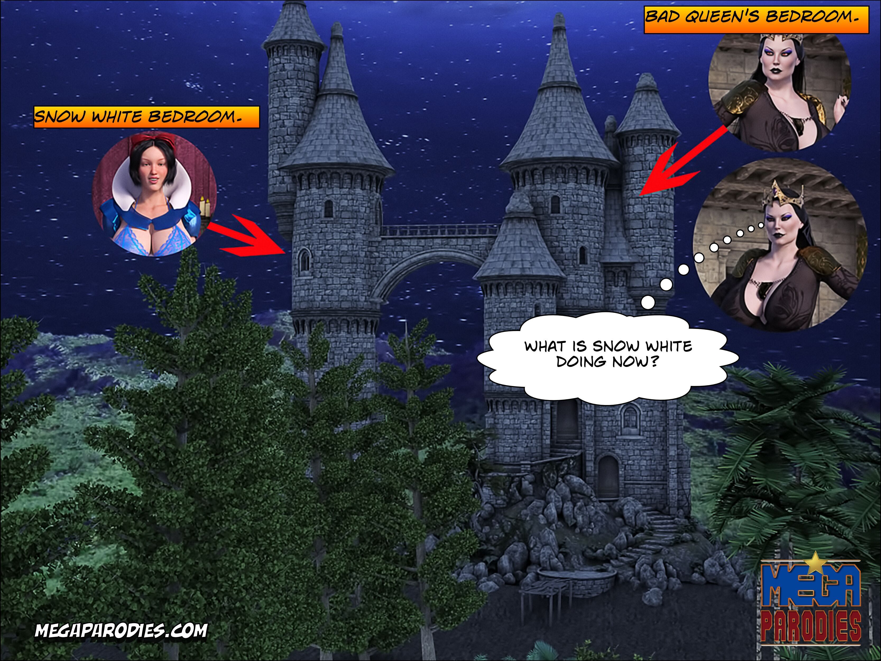 Snow White (Snow White And The Seven Dwarfs) [MegaParodies] - Chapter 1 — Page 51
