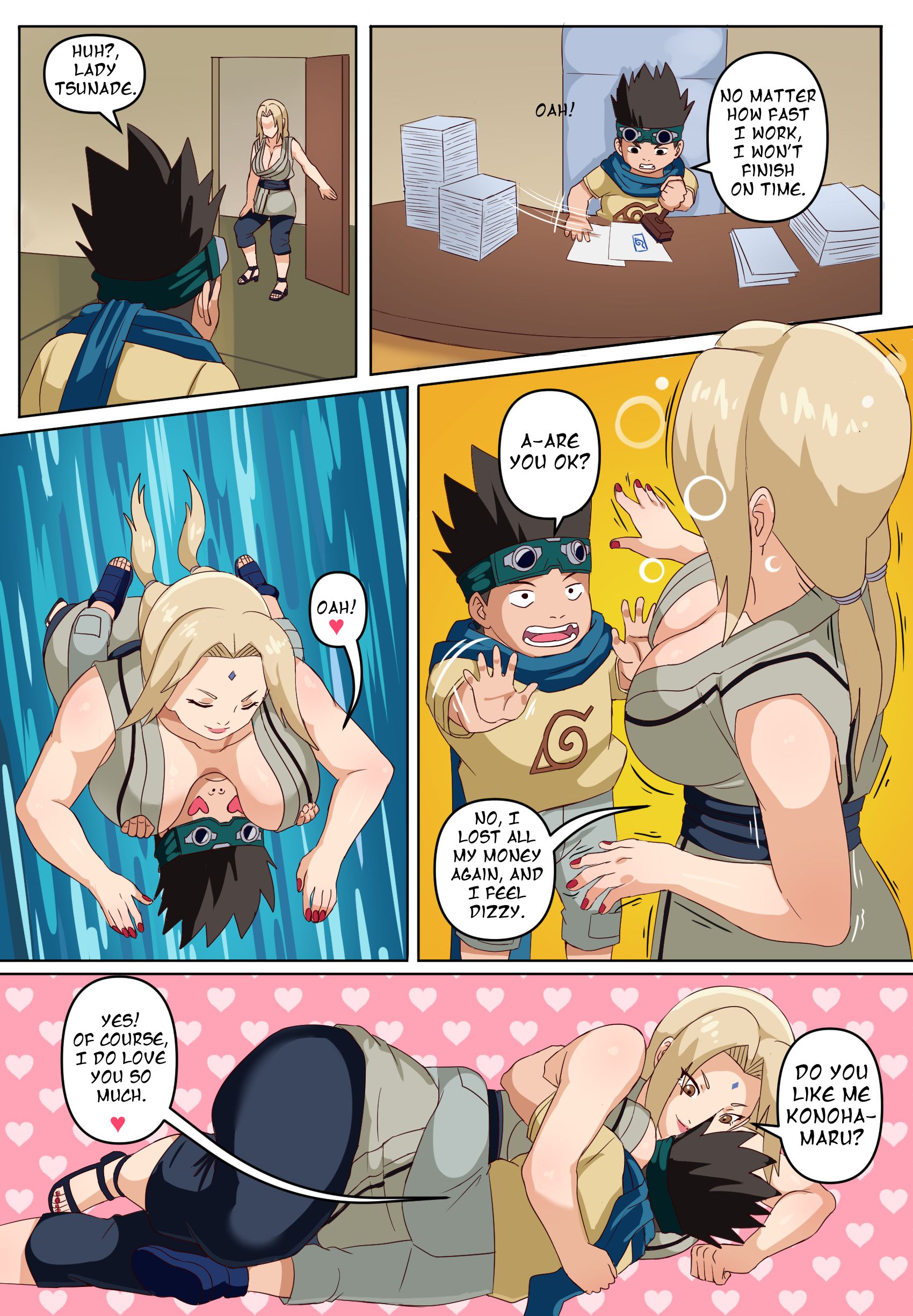 Tsunade And Konohamaru (Naruto) [Pink Pawg] - Chapter 1 — Page 10