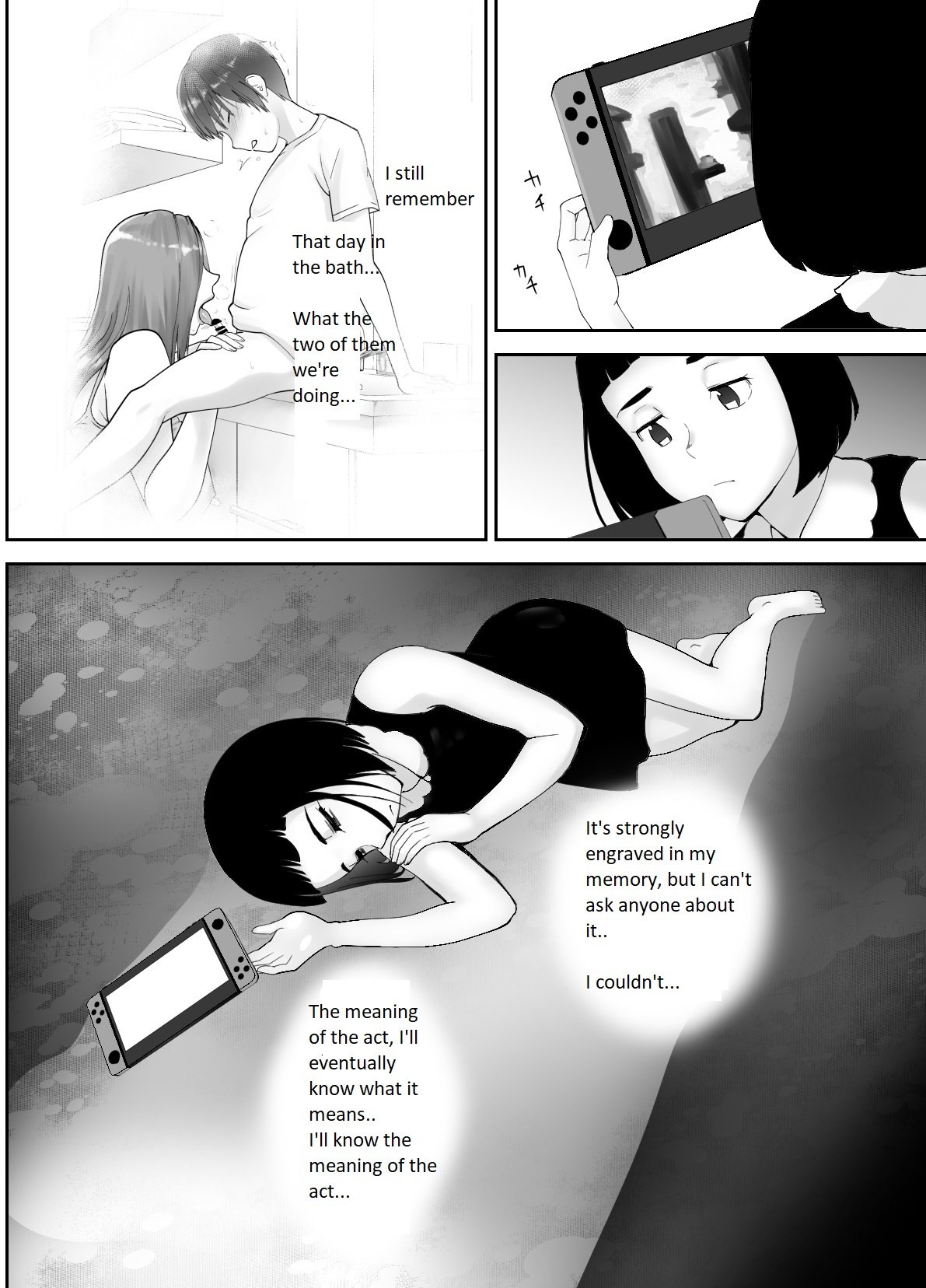 My Childhood Friend Is Doing It With My Mom [Pink Taro] - Chapter 1 — Page 47
