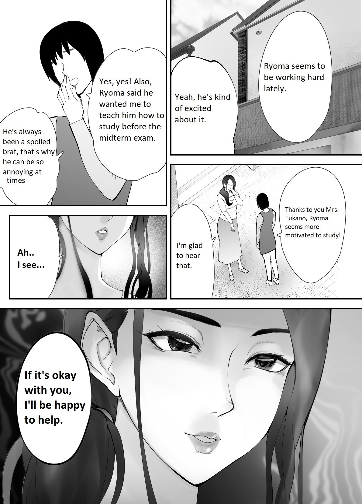 My Childhood Friend Is Doing It With My Mom [Pink Taro] - Chapter 3 — Page 38