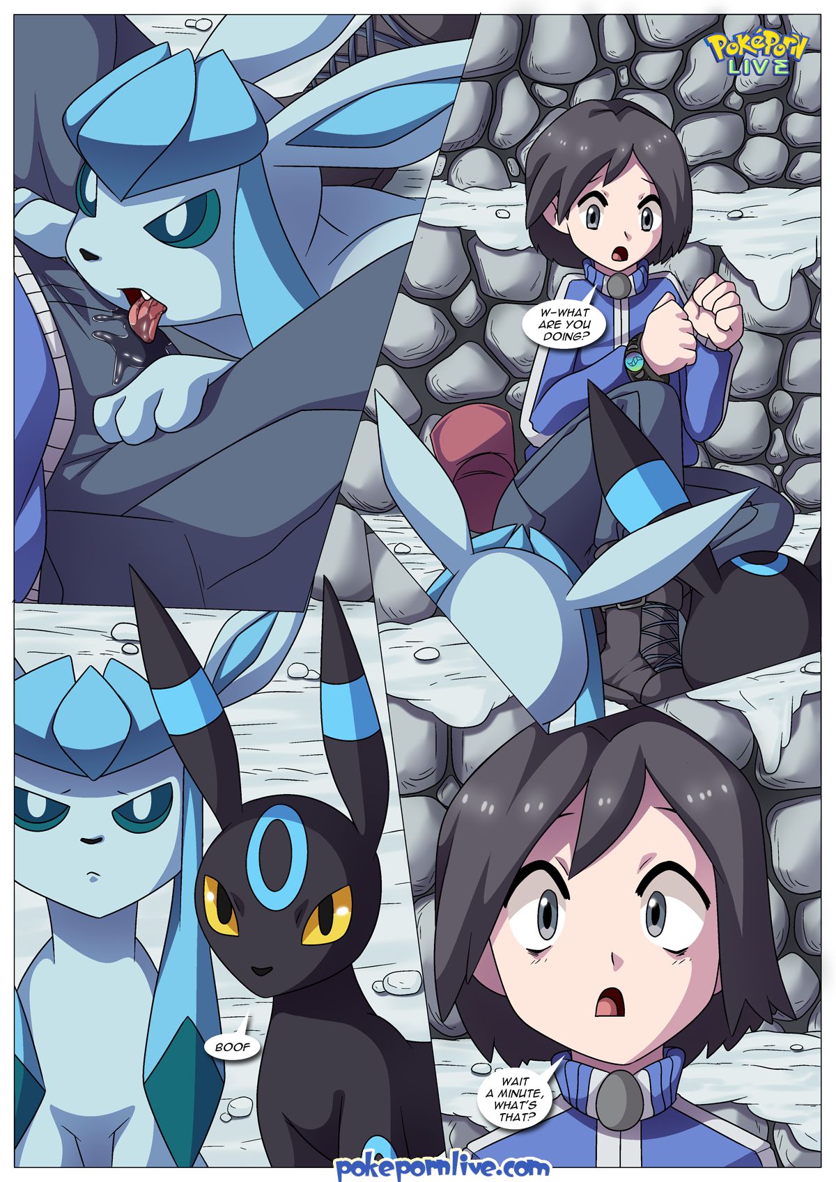 Calem’s Cold Night (Pokemon) [Palcomix] - Chapter 1 — Page 8