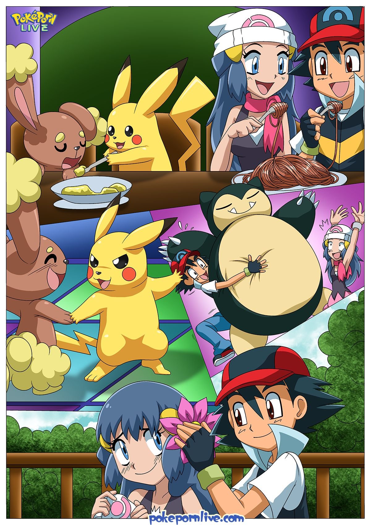 Double Hit (Pokemon) [Palcomix] - Chapter 1 — Page 13