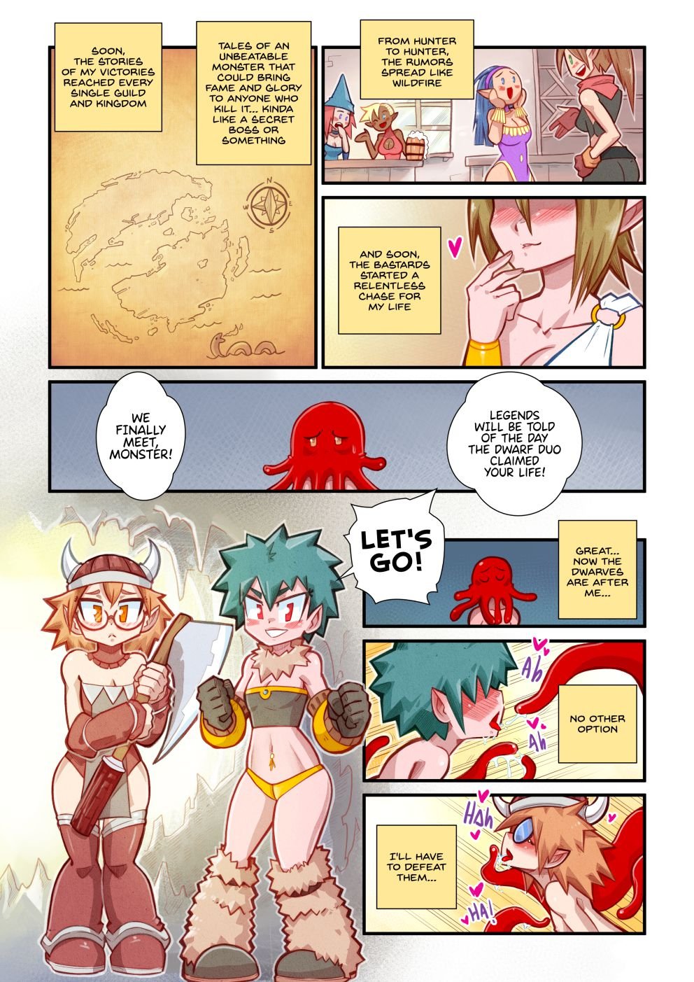 Life as a Tentacle Monster in Another World [Mr.E] - Chapter 1 — Page 10