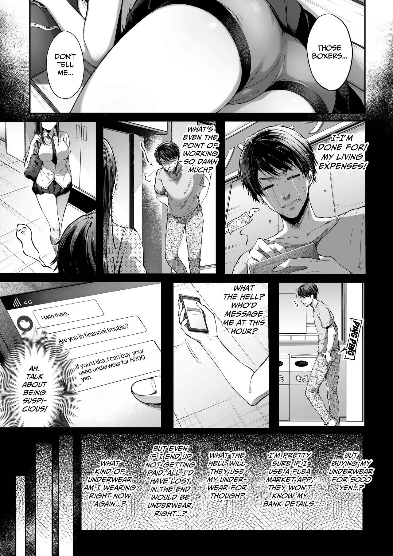 Do You Like Secretly Slutty High School Girls? [Itou Nanami] - Chapter 1 — Page 4