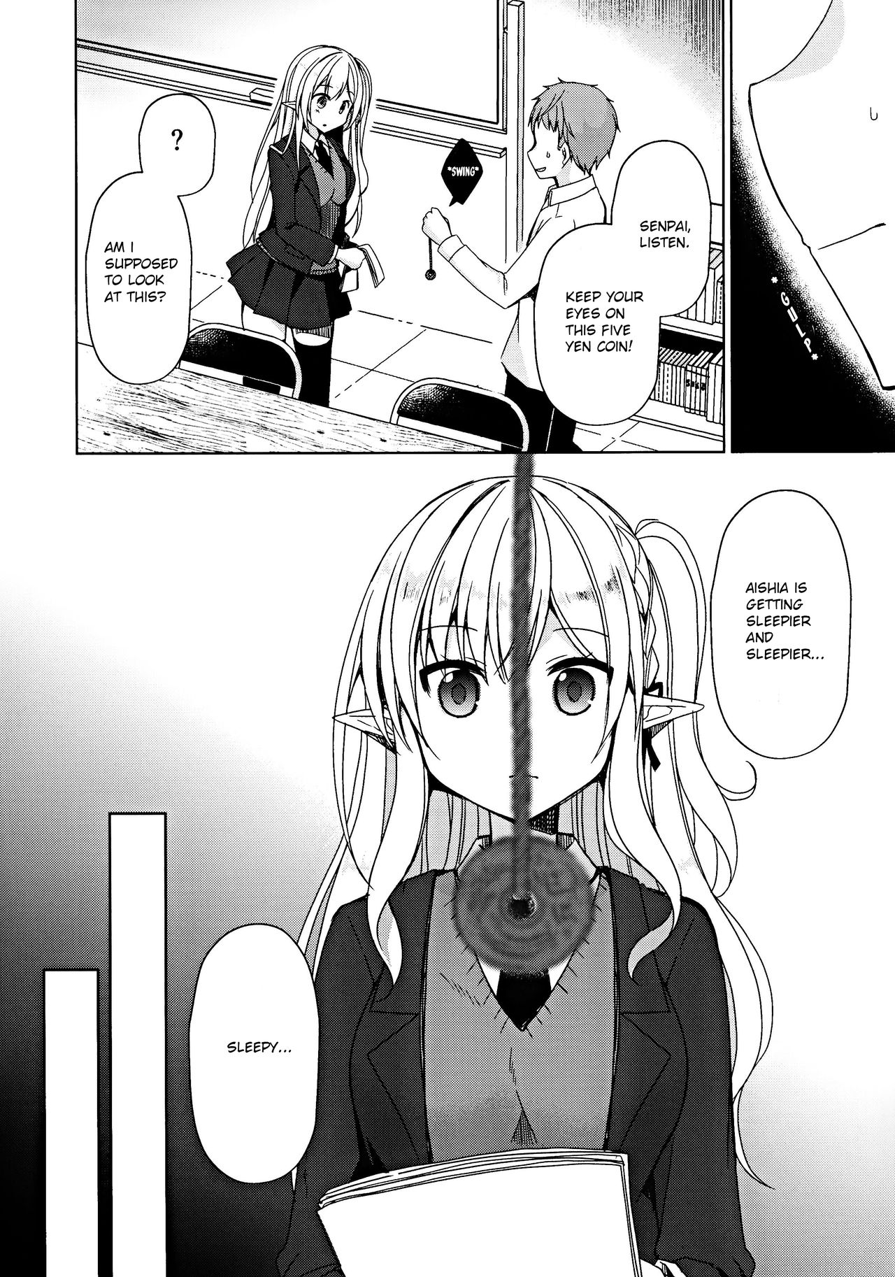 I And My Senpai’s Hypnotic Love Activity [Mori Airi] - Chapter 1 — Page 7