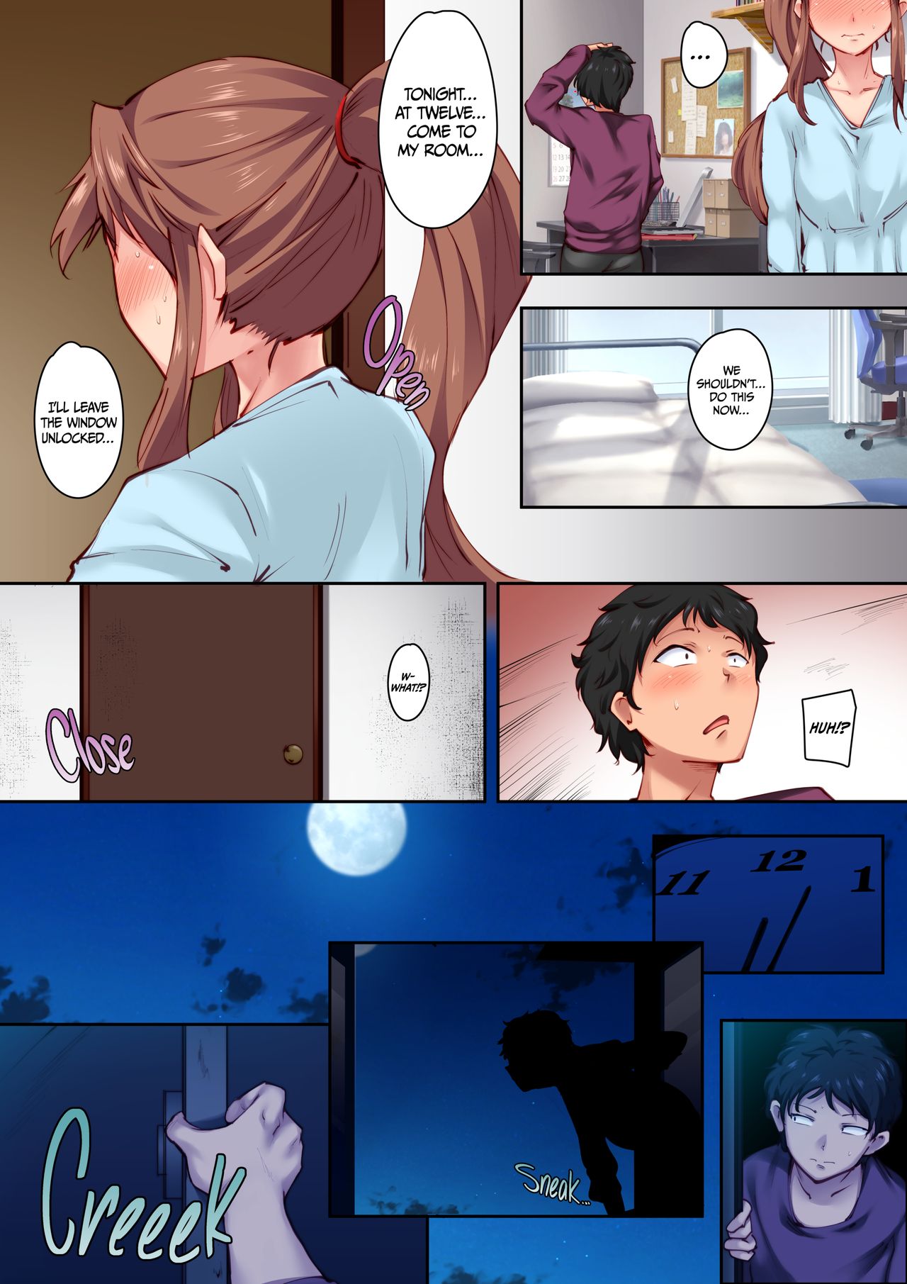 Home Alone Romp with my Childhood Friend [Val] - Chapter 1 — Page 14