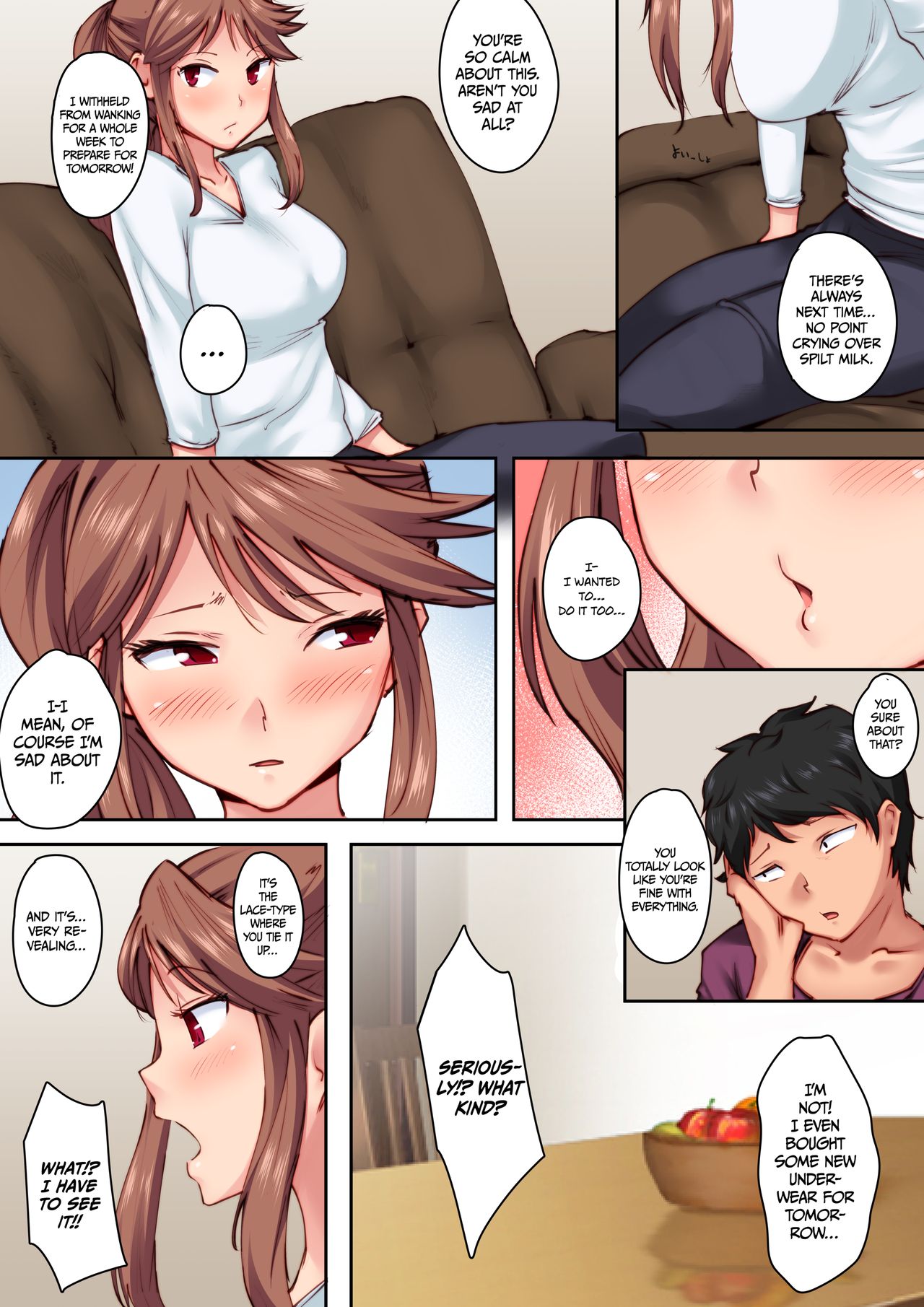 Home Alone Romp with my Childhood Friend [Val] - Chapter 1 — Page 7