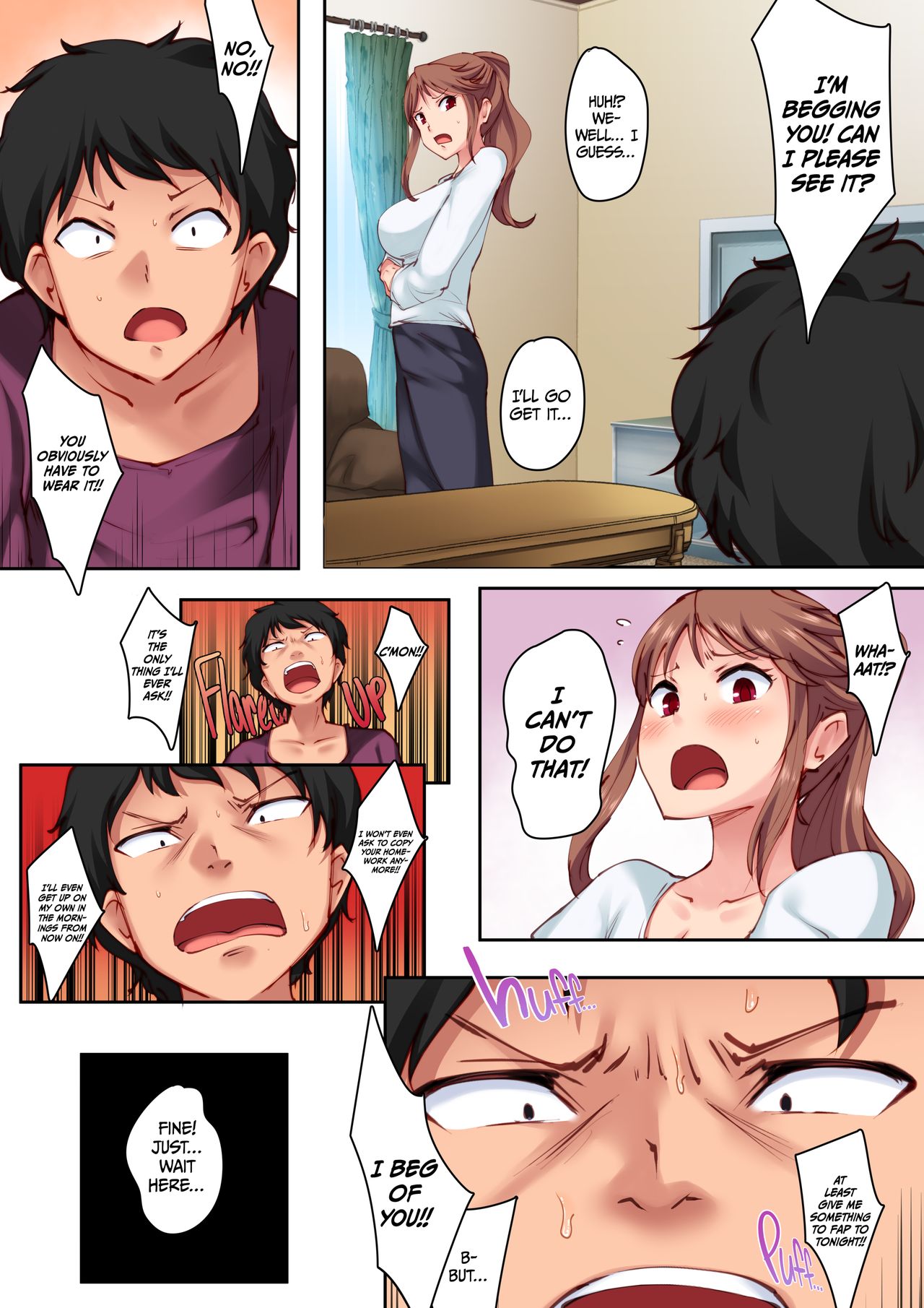 Home Alone Romp with my Childhood Friend [Val] - Chapter 1 — Page 8
