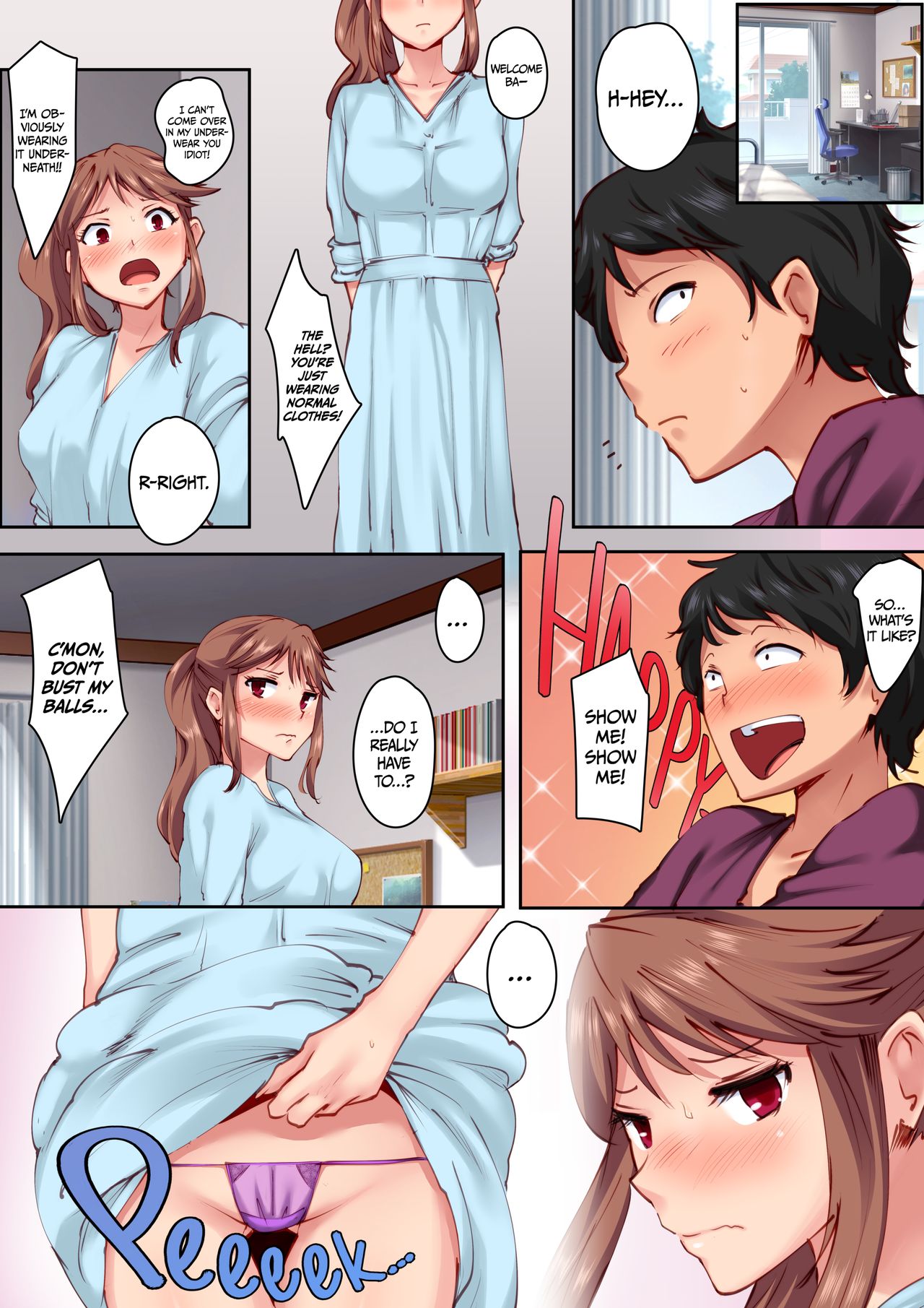 Home Alone Romp with my Childhood Friend [Val] - Chapter 1 — Page 9