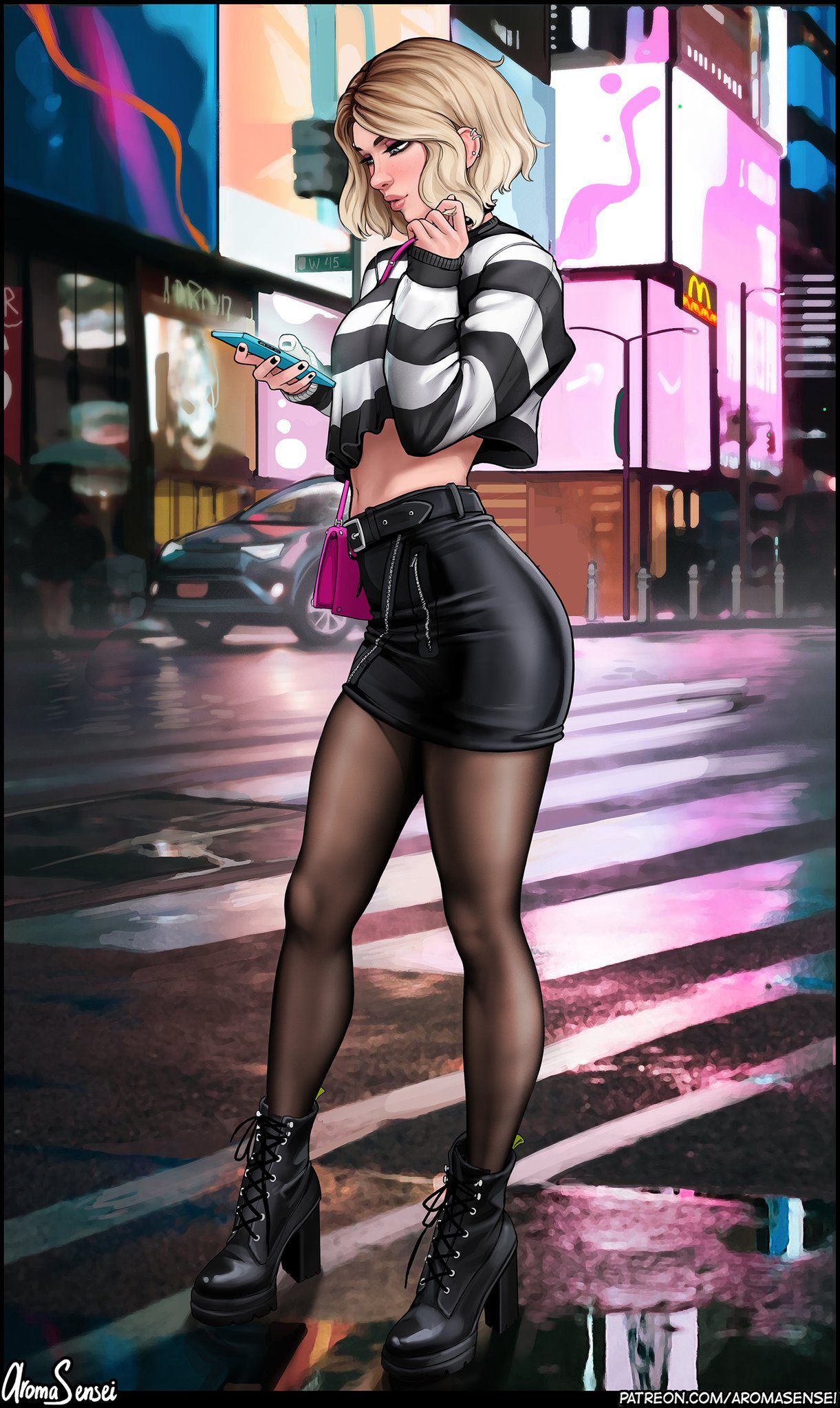 Gwen’s Going On A Date (Spider-Man) [Aroma Sensei] - Chapter 1 — Page 7