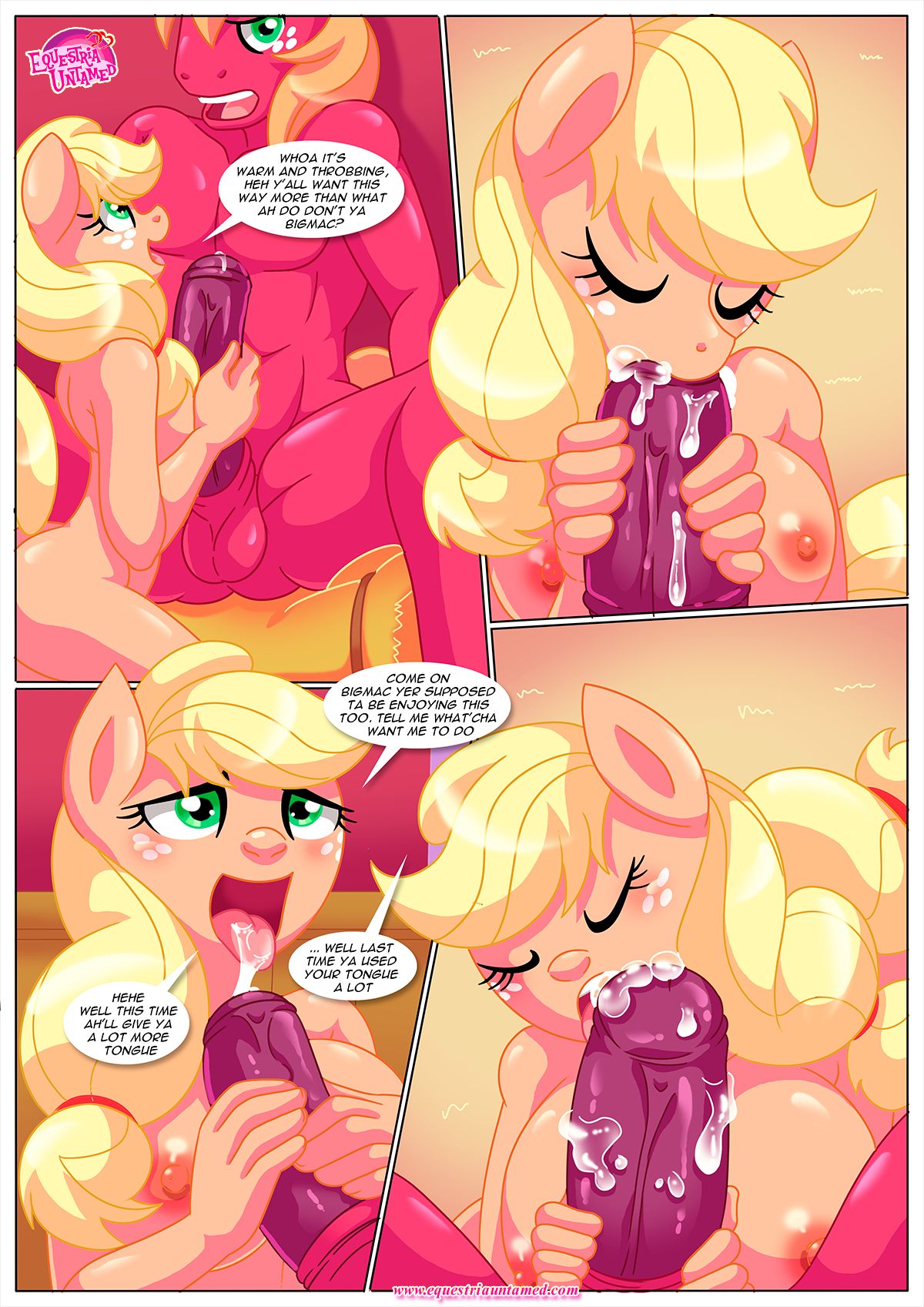 Applejack’s Secret Is Out (My Little Pony – Friendship Is Magic) [Palcomix] - Chapter 1 — Page 5