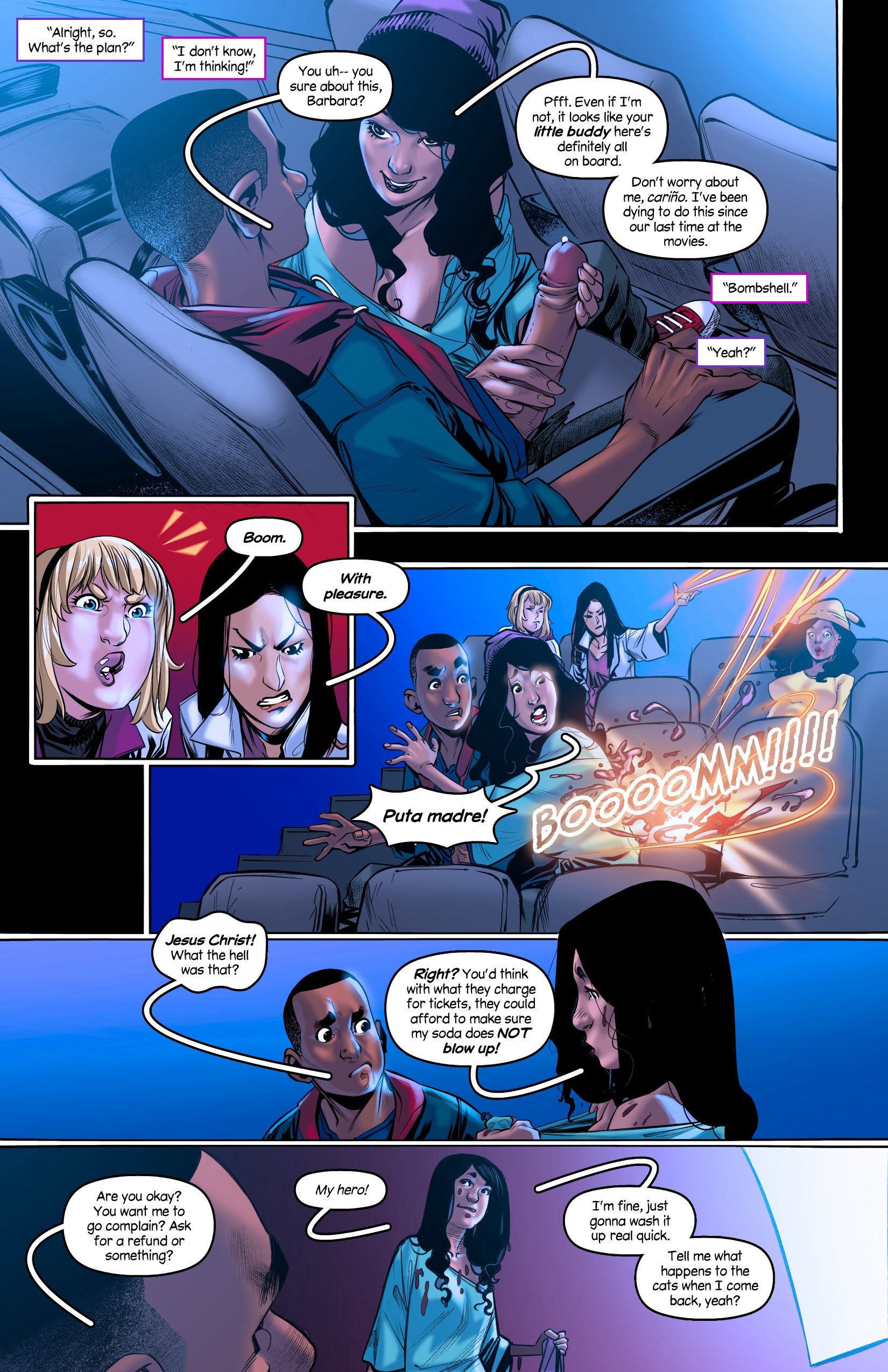 Weaving Fluids (Spider-Man) [Tracy Scops] - Chapter 4 — Page 4