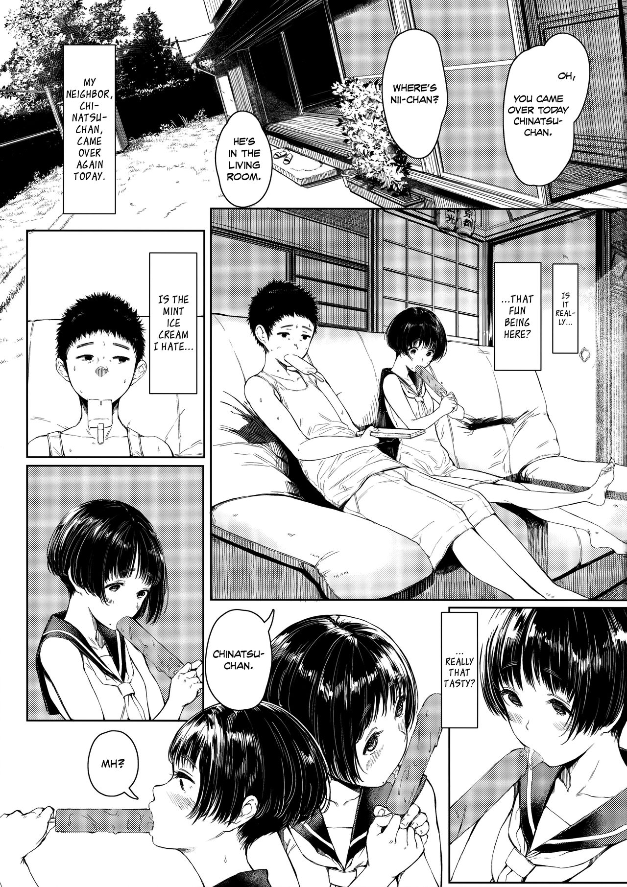Next Door’s Chinatsu-chan R [Tukinowagamo] - Chapter 2 — Page 5
