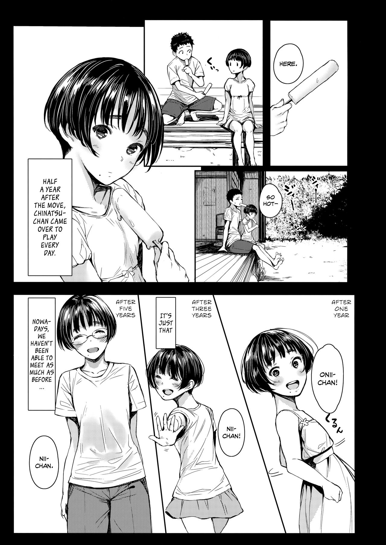 Next Door’s Chinatsu-chan R [Tukinowagamo] - Chapter 1 — Page 5