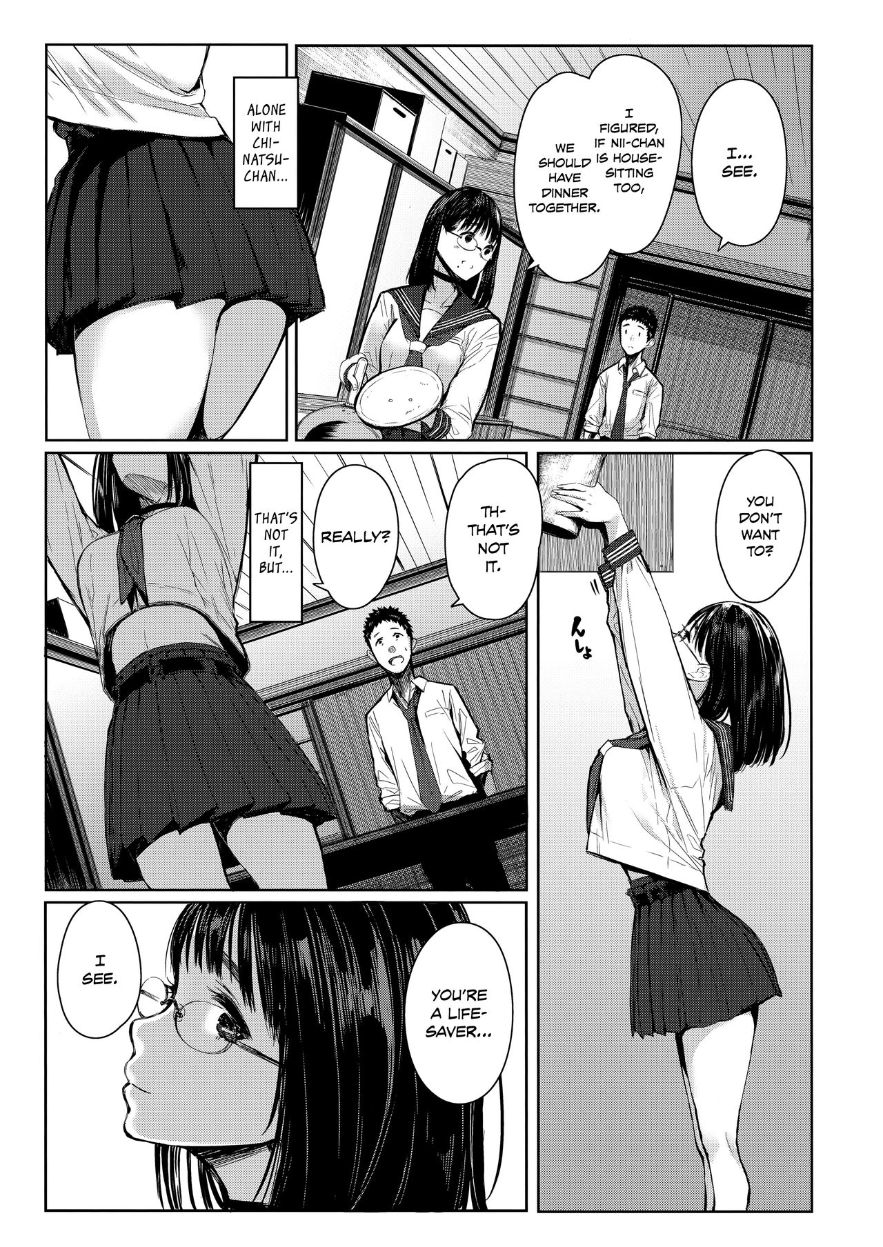 Next Door’s Chinatsu-chan R [Tukinowagamo] - Chapter 1 — Page 7