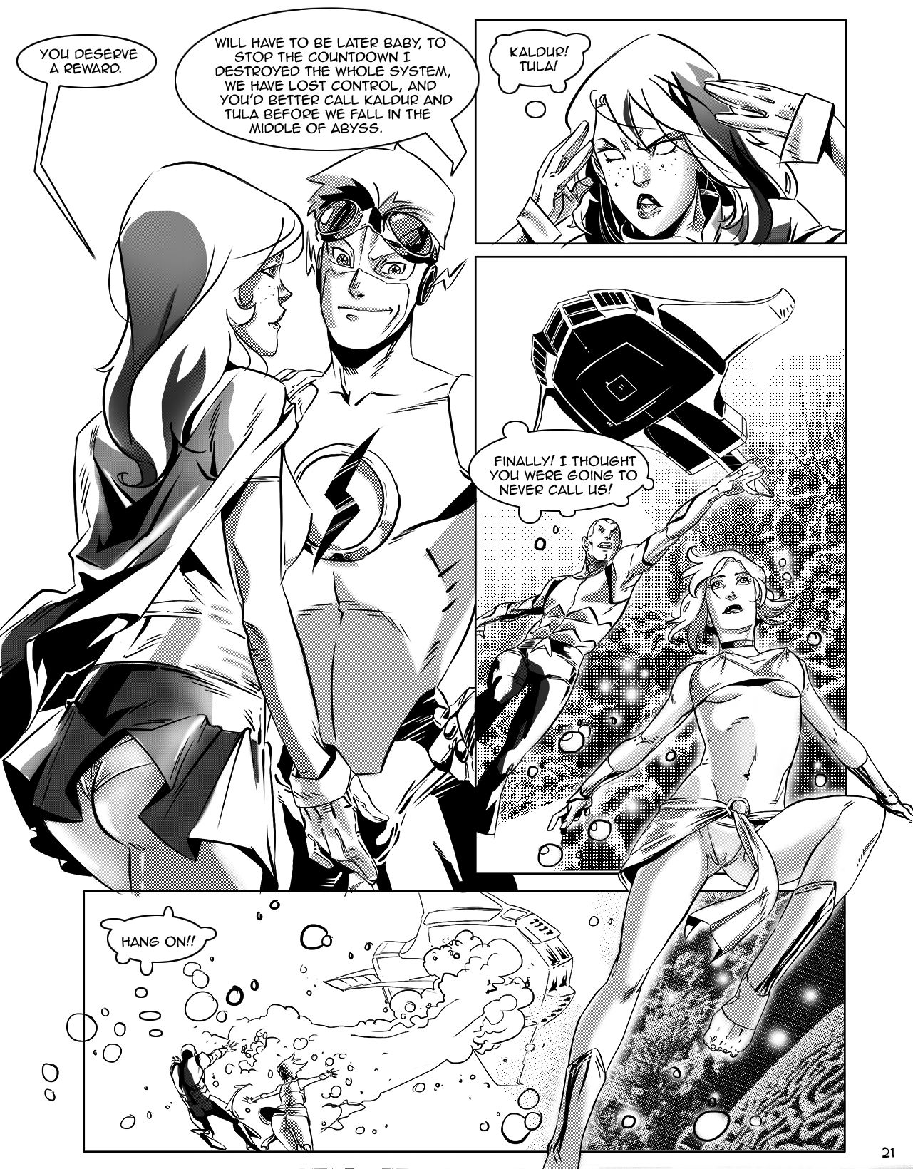 Young Justice (Young Justice) [Bayushi] - Chapter 1 — Page 21