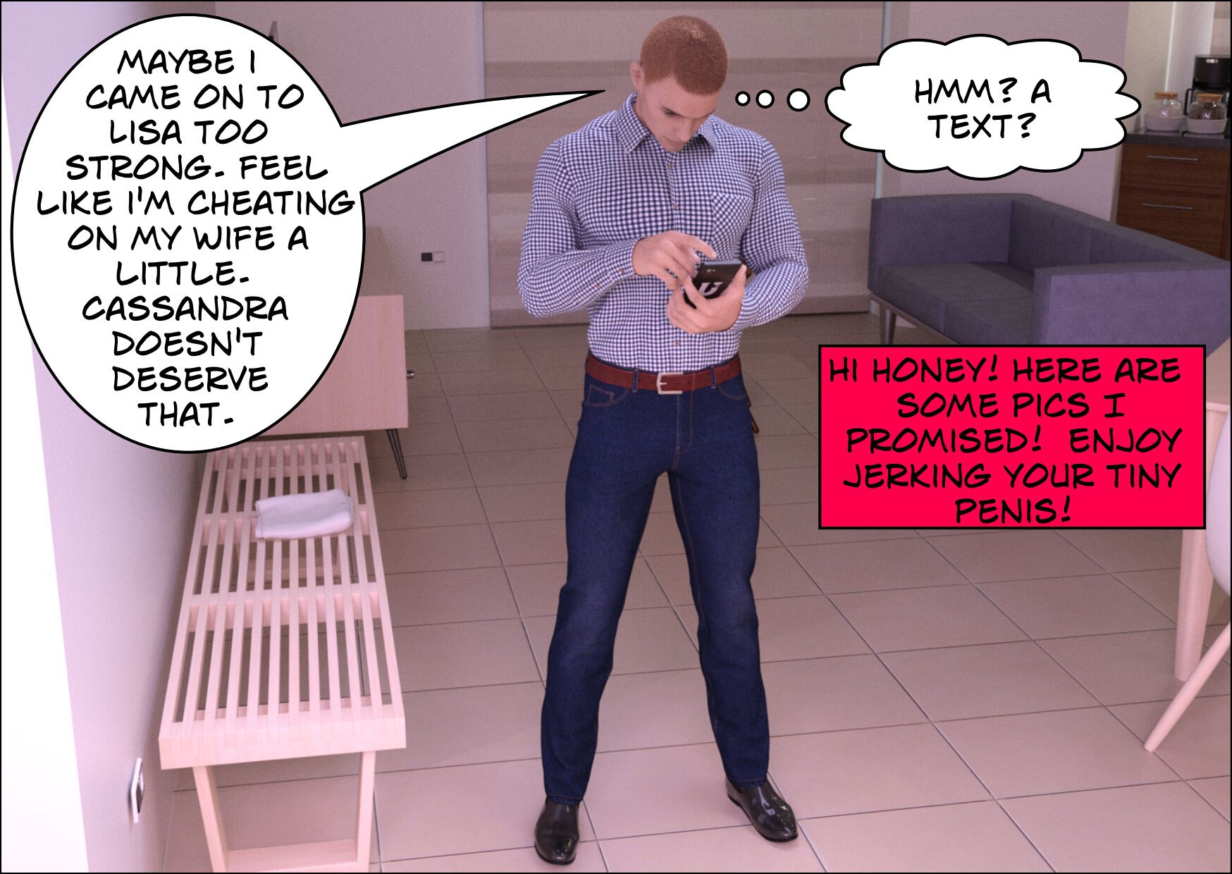 Size Matters [Mature3DComics] - Chapter 4 — Page 45