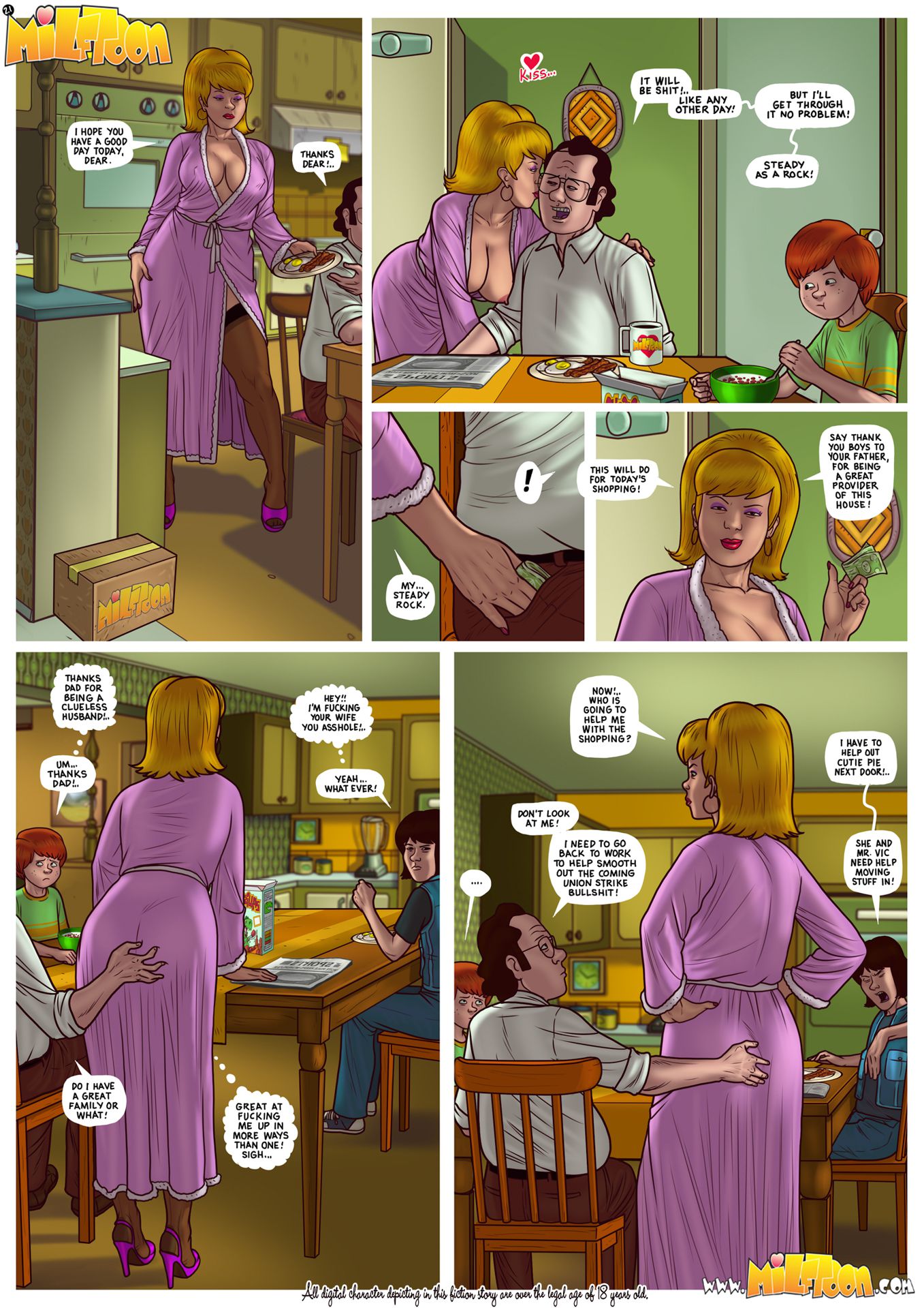 F is For Fucking (F Is For Family) [MILFToon] - Chapter 3 — Page 35