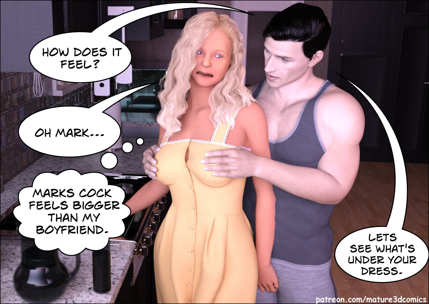 Long Distance [Mature3DComics] - Chapter 1 — Page 15