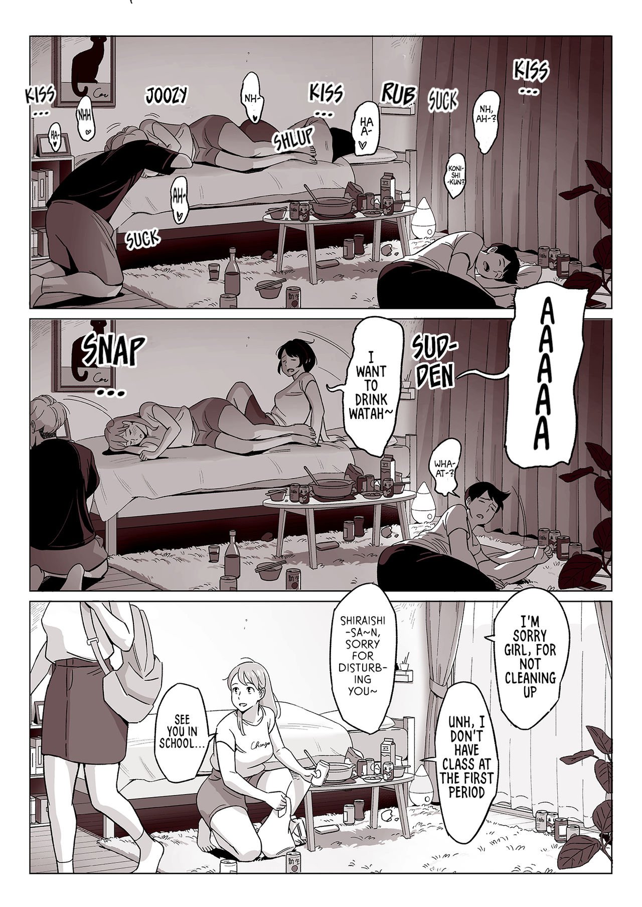 What the Hidden Cameras Revealed of a Mother and Daughter with Big Tits… [Alps1mando] - Chapter 1 — Page 11