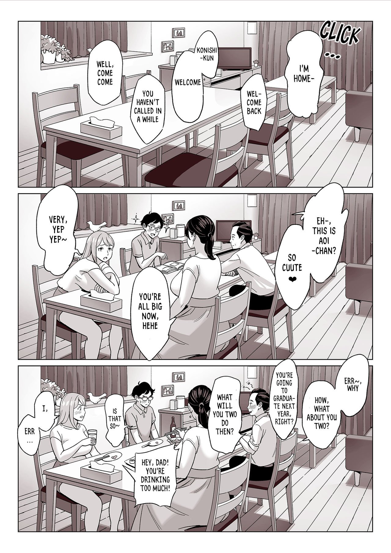 What the Hidden Cameras Revealed of a Mother and Daughter with Big Tits… [Alps1mando] - Chapter 1 — Page 37