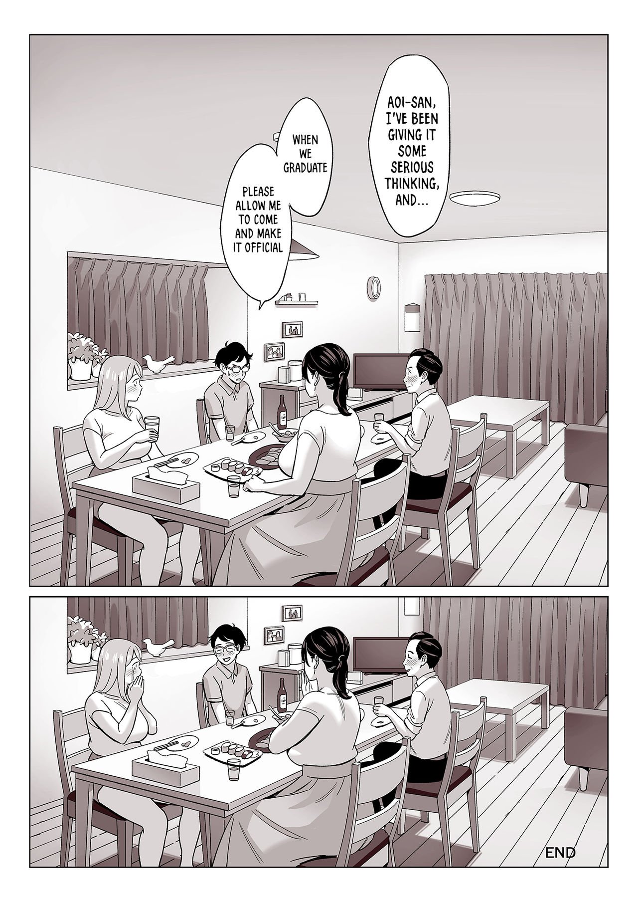 What the Hidden Cameras Revealed of a Mother and Daughter with Big Tits… [Alps1mando] - Chapter 1 — Page 38