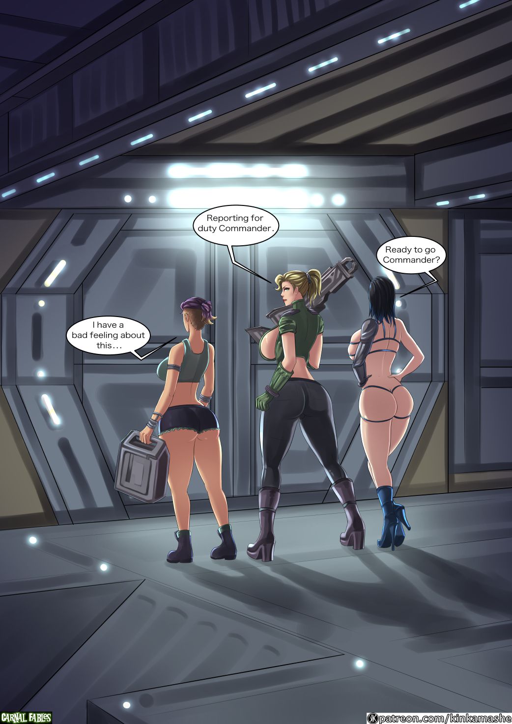 Protectron Squad Alpha [Kinkamashe] - Chapter 1 — Page 9